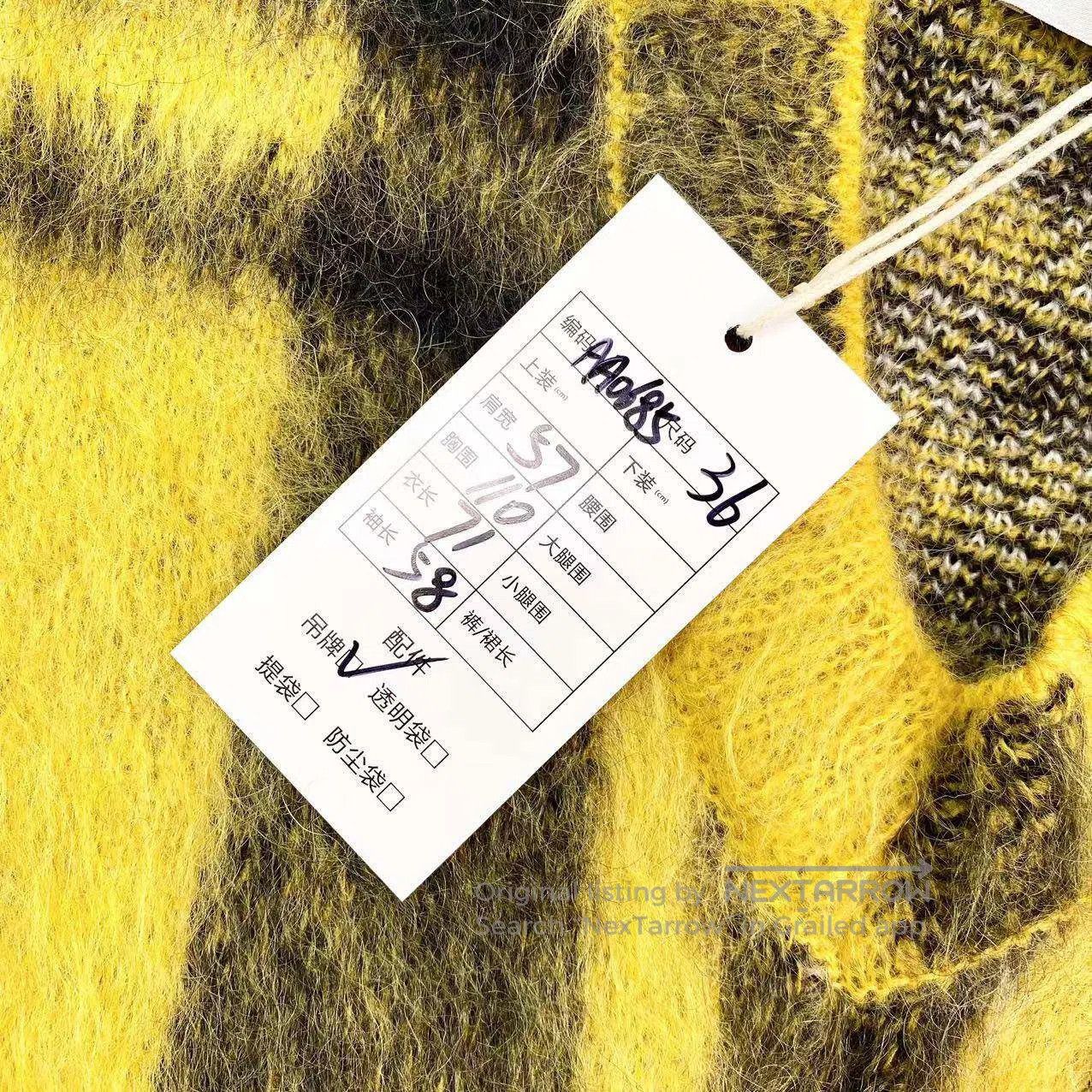 Dior Dior Logo check print sweater| Size XXS / US 00 / IT 34 - 6 Thumbnail