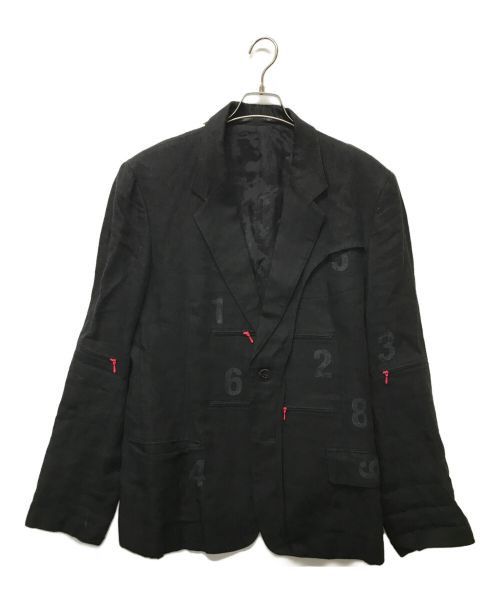Yohji Yamamoto Yohji Yamamoto pour homme numbered zip tailored jacket Size US L / EU 52-54 / 3 - 1 Thumbnail