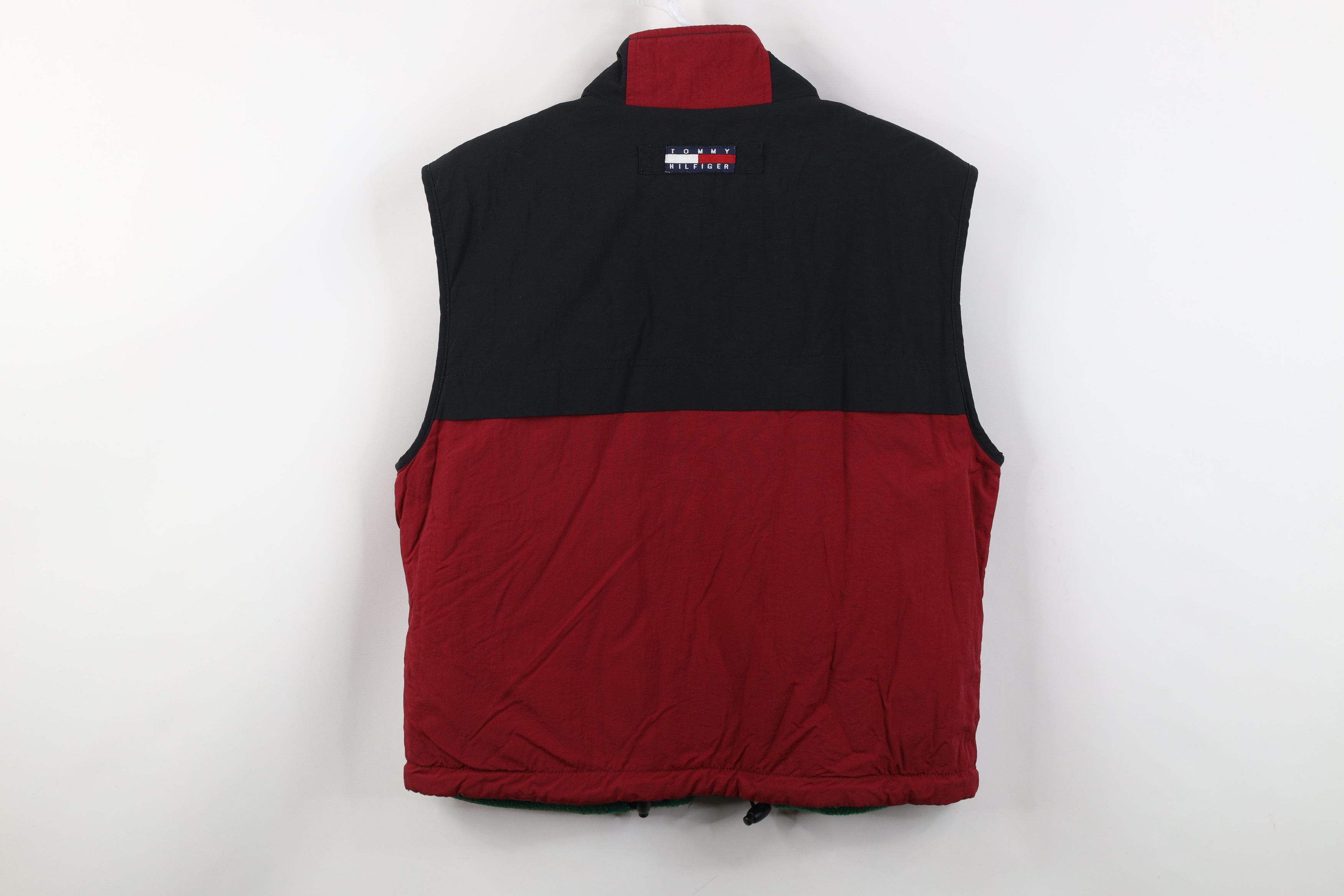 Tommy Hilfiger Vintage 90s Tommy Hilfiger Block Fleece Lined Vest Jacket Size US S / EU 44-46 / 1 - 11 Thumbnail