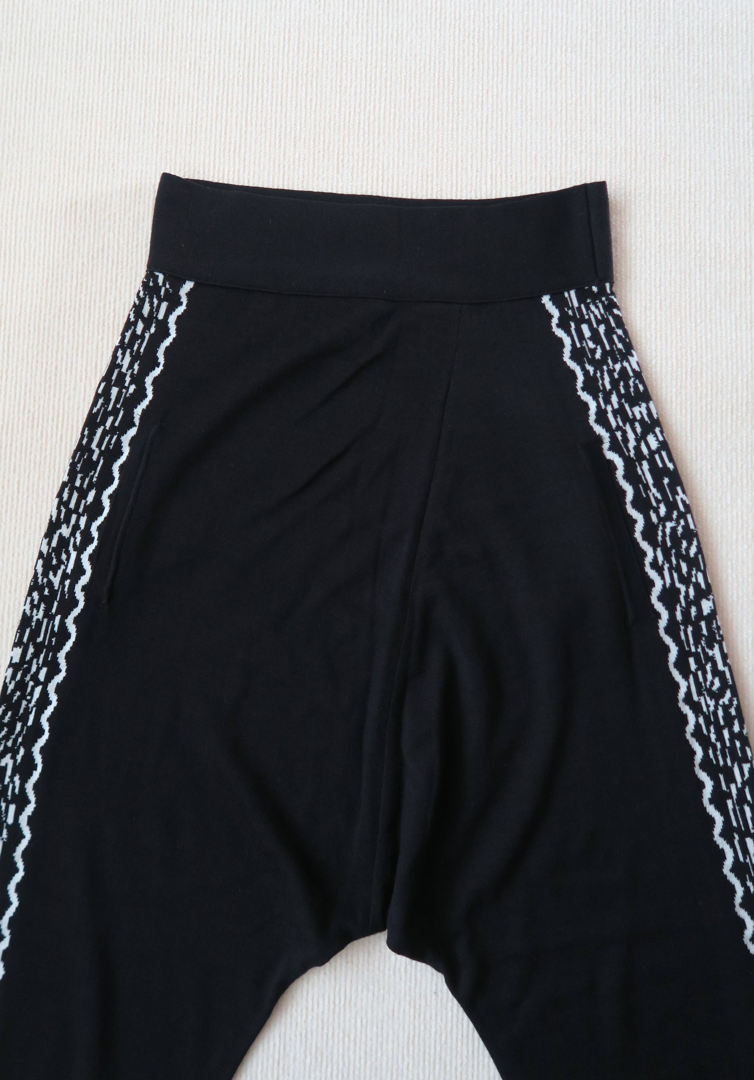 Other Steve J & Yoni P Korea Knitted Drop Crotch Harem Pants Size US 32 / EU 48 - 9 Thumbnail