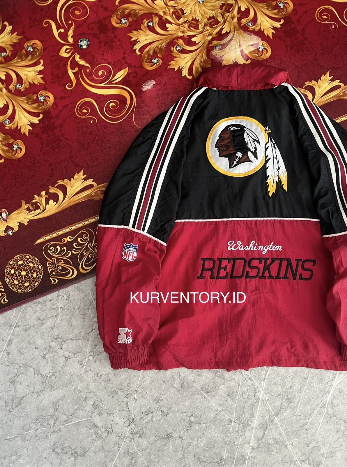Starter (SOLD OUT) Starter Pro Line NFL Washington Redskins Jacket Size US XL / EU 56 / 4 - 4 Thumbnail