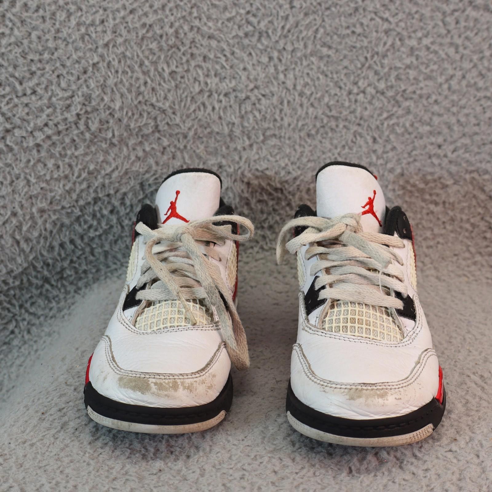 Jordan Brand Retro Jordan 4 Red Cement Child Size 12c Bred Size US 12 / EU 45 - 2 Thumbnail