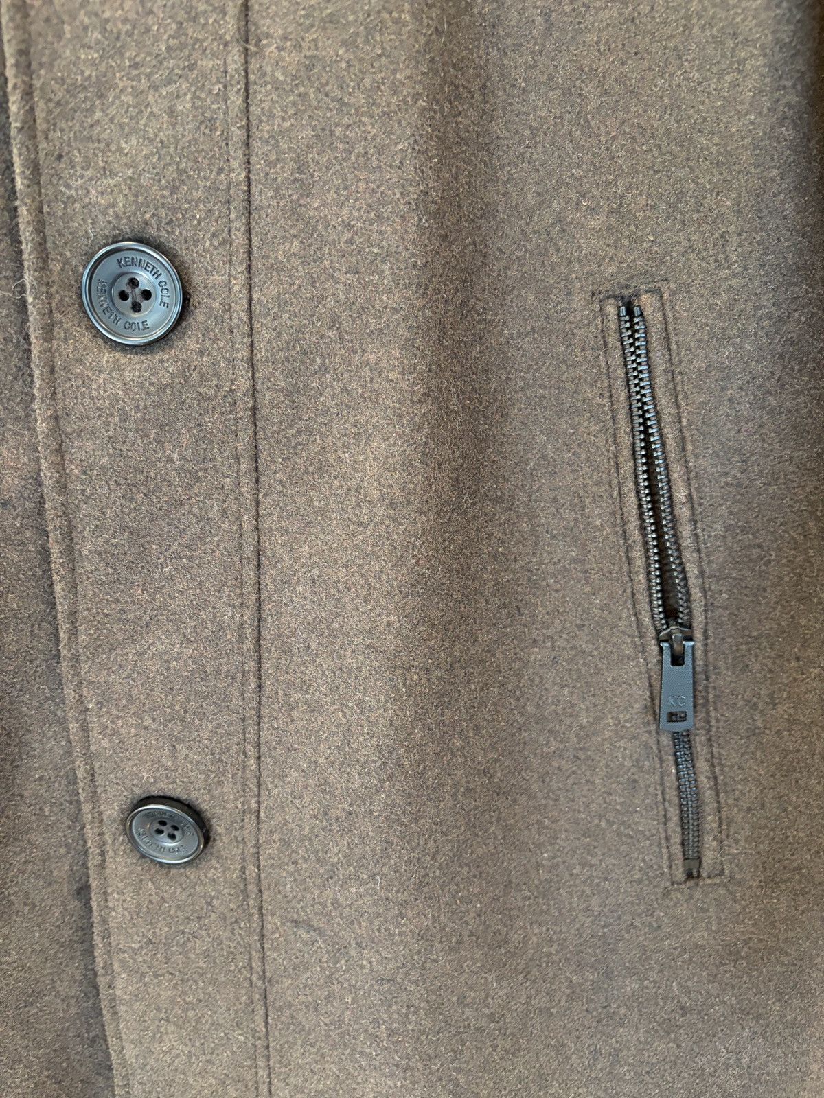 Kenneth Cole Kenneth Cole Stand Collar Zip Bib Car Coat Size US S / EU 44-46 / 1 - 6 Thumbnail