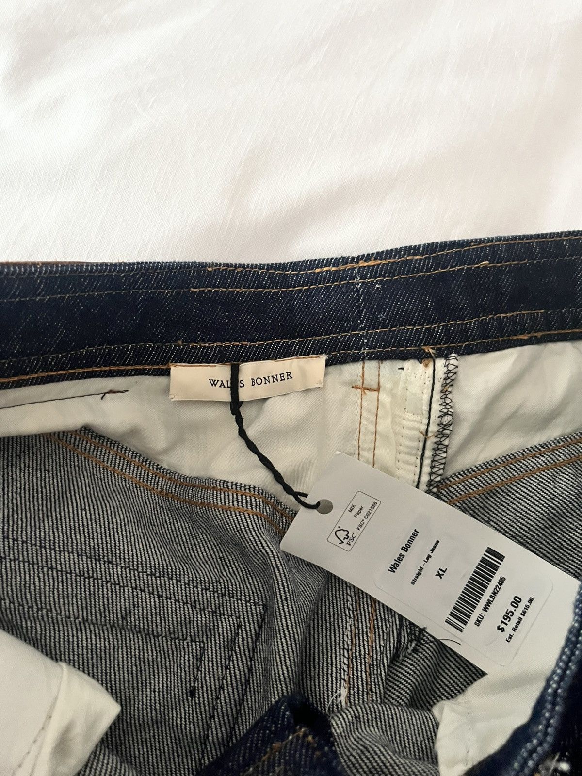 Wales Bonner Wales Bonner Miles Jeans Size US 36 / EU 52 - 4 Thumbnail