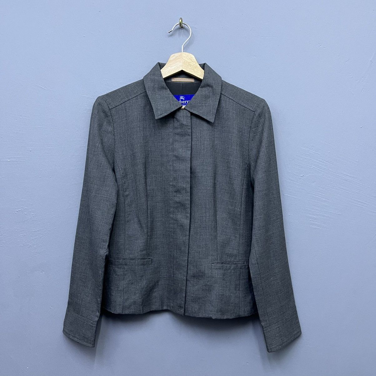 Burberry Burberrys Blue Label Zip Jacket Coat Size S Size S / US 4 / IT 40 - 1 Thumbnail