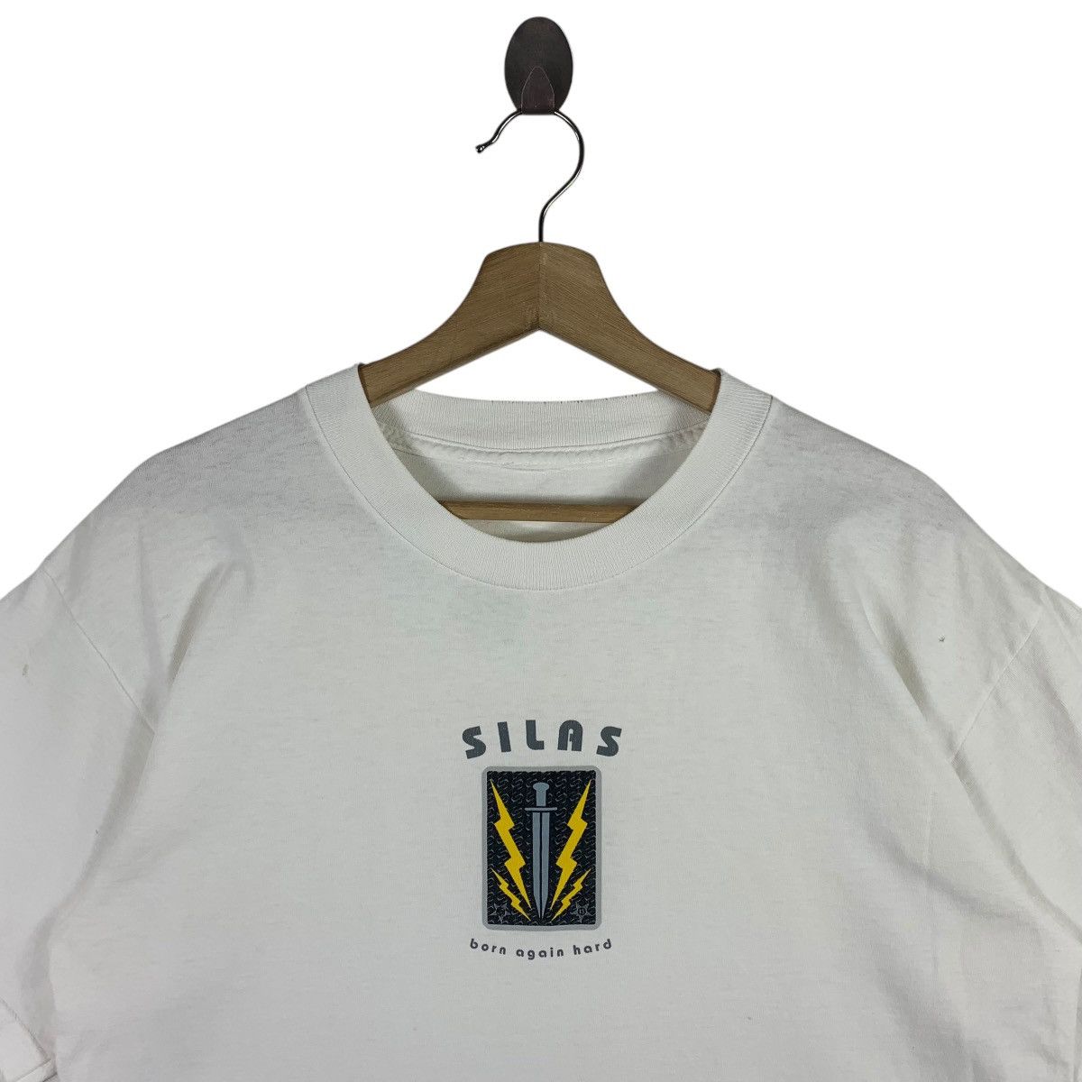 Japanese Brand × Vintage Vintage SILAS centre logo japanesebrand tee Size US M / EU 48-50 / 2 - 2 Thumbnail