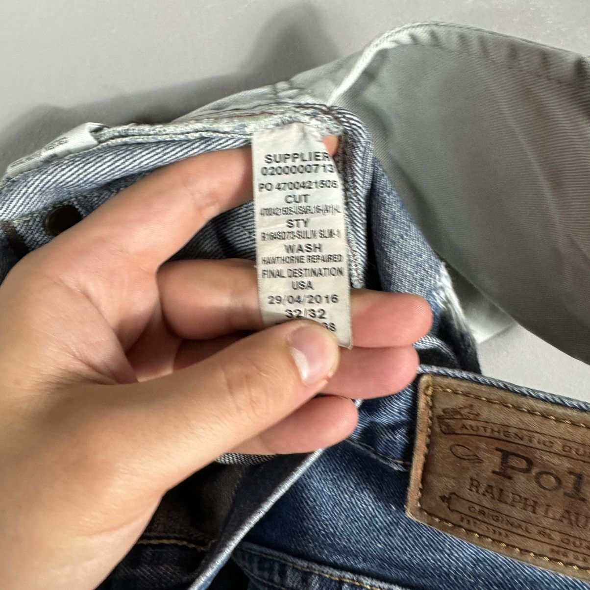Polo Ralph Lauren Polo Ralph Lauren Distressed Sullivan Slim Jeans Size US 32 / EU 48 - 17 Thumbnail