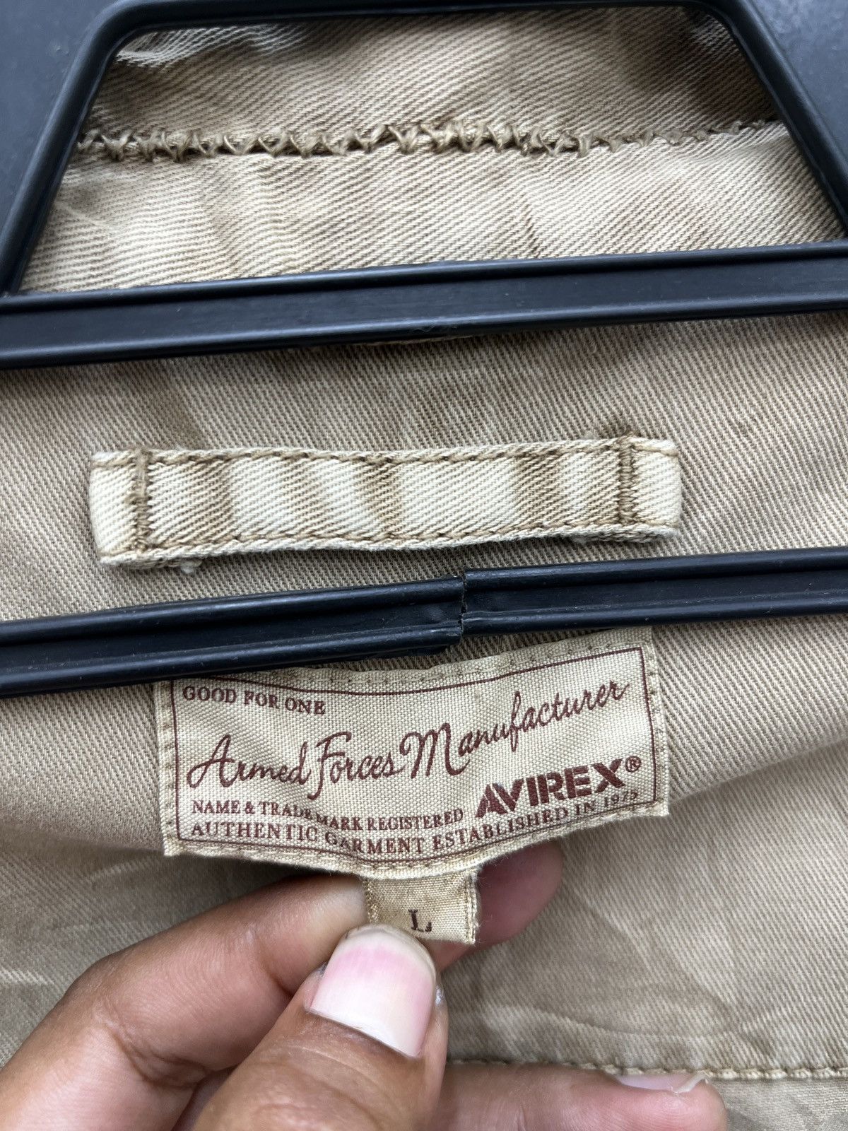 Avirex 🔥STEALS🔥 AVIREX MILITARY ZIPPER SHIRTS Size US M / EU 48-50 / 2 - 8 Thumbnail