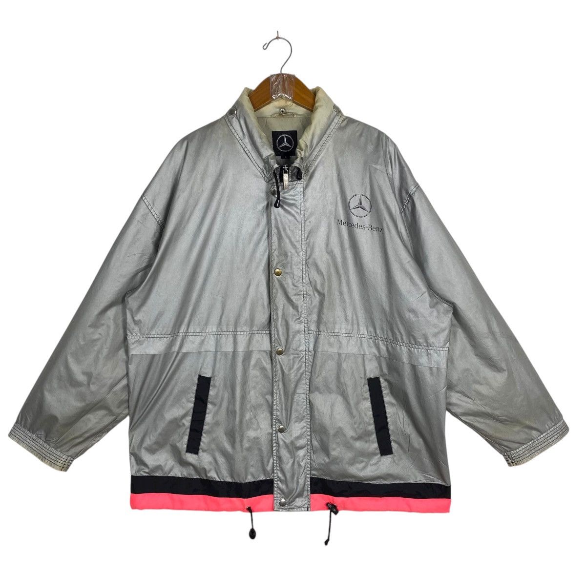 Mercedes-Benz Rare‼️ Vintage MERCEDES Racing Team Light Jacket Germany Size US L / EU 52-54 / 3 - 1 Thumbnail