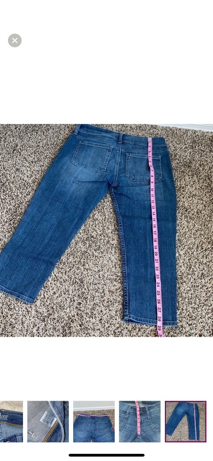 Old Navy Old navy diva denim capris size 2 Size 26" / US 2 / IT 38 - 8 Thumbnail