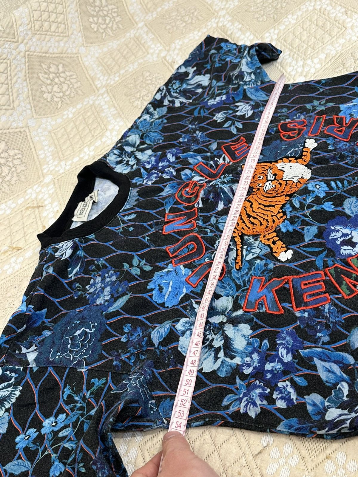 H&M × Kenzo 🔥 Kenzo x H&M Embroidered Tiger Kenzo Jungle Paris T-Shirt Size US M / EU 48-50 / 2 - 5 Thumbnail