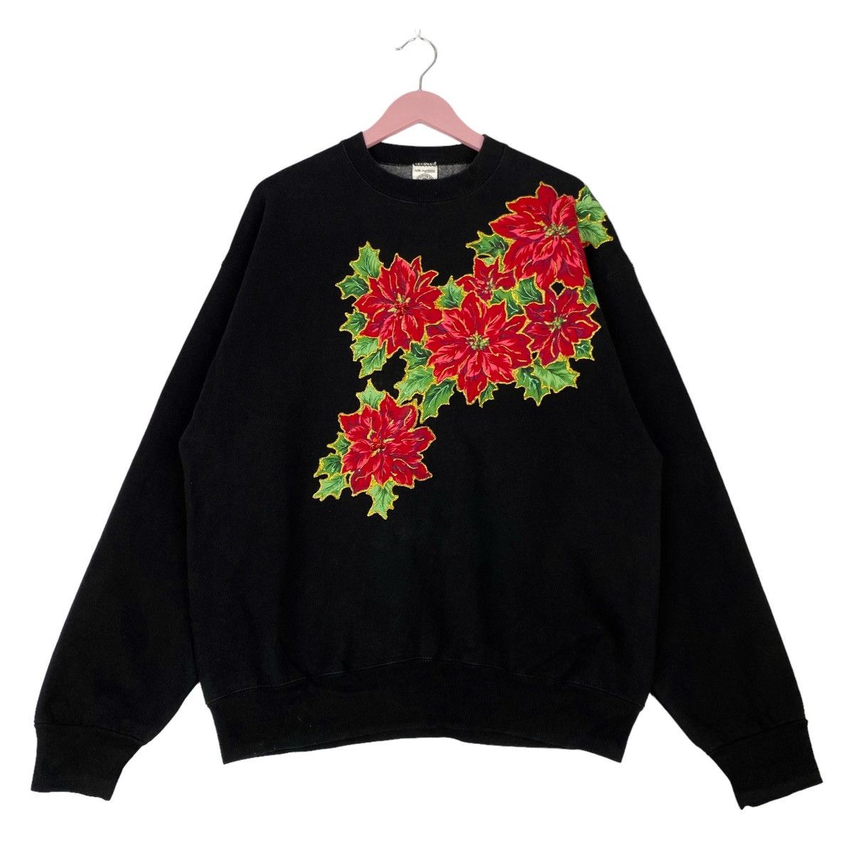 Vintage Vintage Munsingwear Big Flower Embroidered Crewneck Size XL / US 12-14 / IT 48-50 - 1 Thumbnail