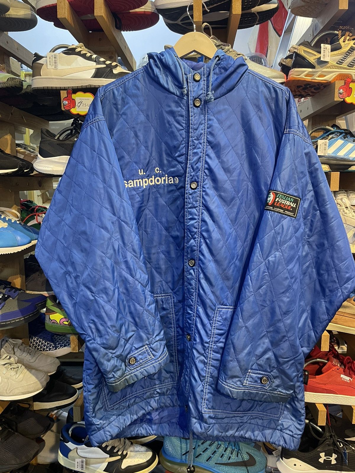 Kappa × Vintage U.C sampdoria Italian Football League jacket Size US L / EU 52-54 / 3 - 12 Thumbnail