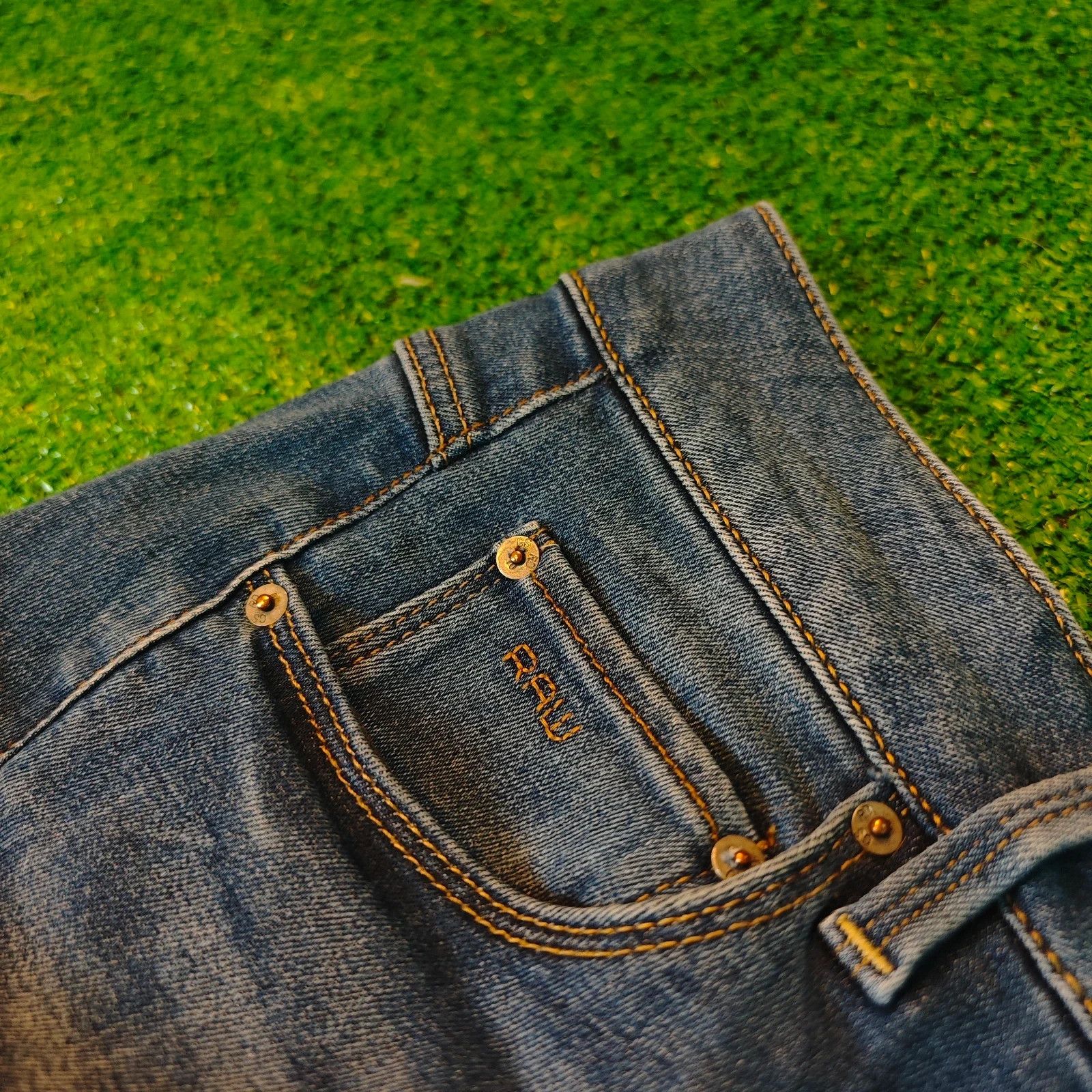 G-Star G-star Jeans Womens 28 Blue Flare 3301 Mid Bootleg Denim Size 28" / US 6 / IT 42 - 5 Thumbnail