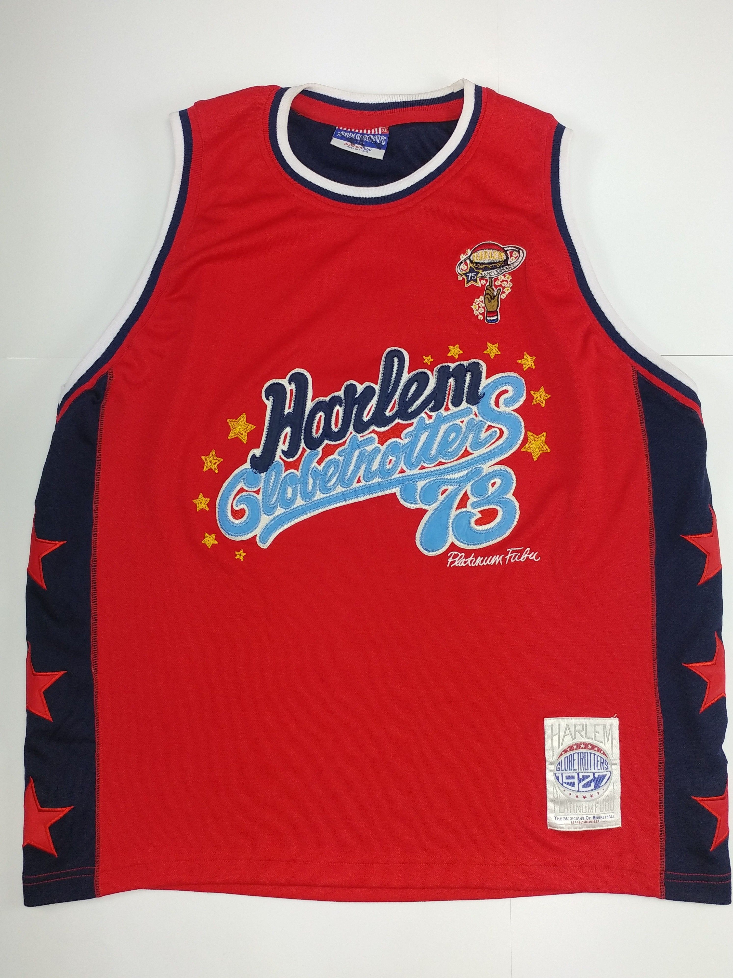 Fubu Platinum Fubu jersey, Harlem Globetrotters, vintage size XL Size US XL / EU 56 / 4 - 14 Thumbnail