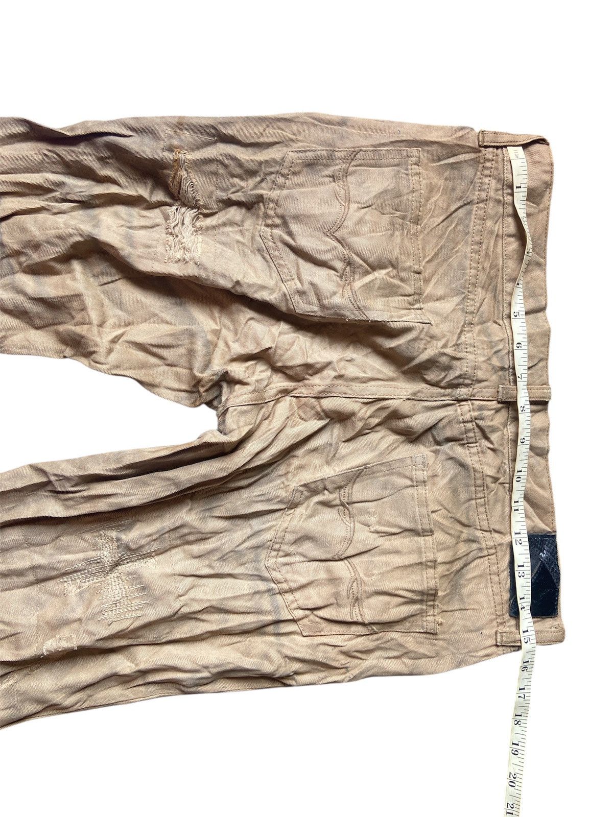 14th Addiction FUGA DISTRESSED FLARE UP BOOTCUT Size 31" - 7 Thumbnail