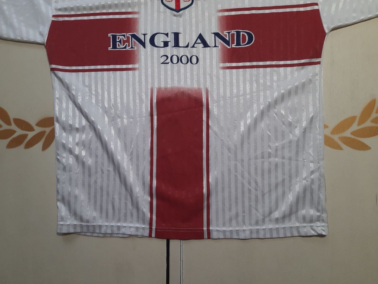 Vintage England Fans Jersey Euro 2000 Size US L / EU 52-54 / 3 - 4 Thumbnail
