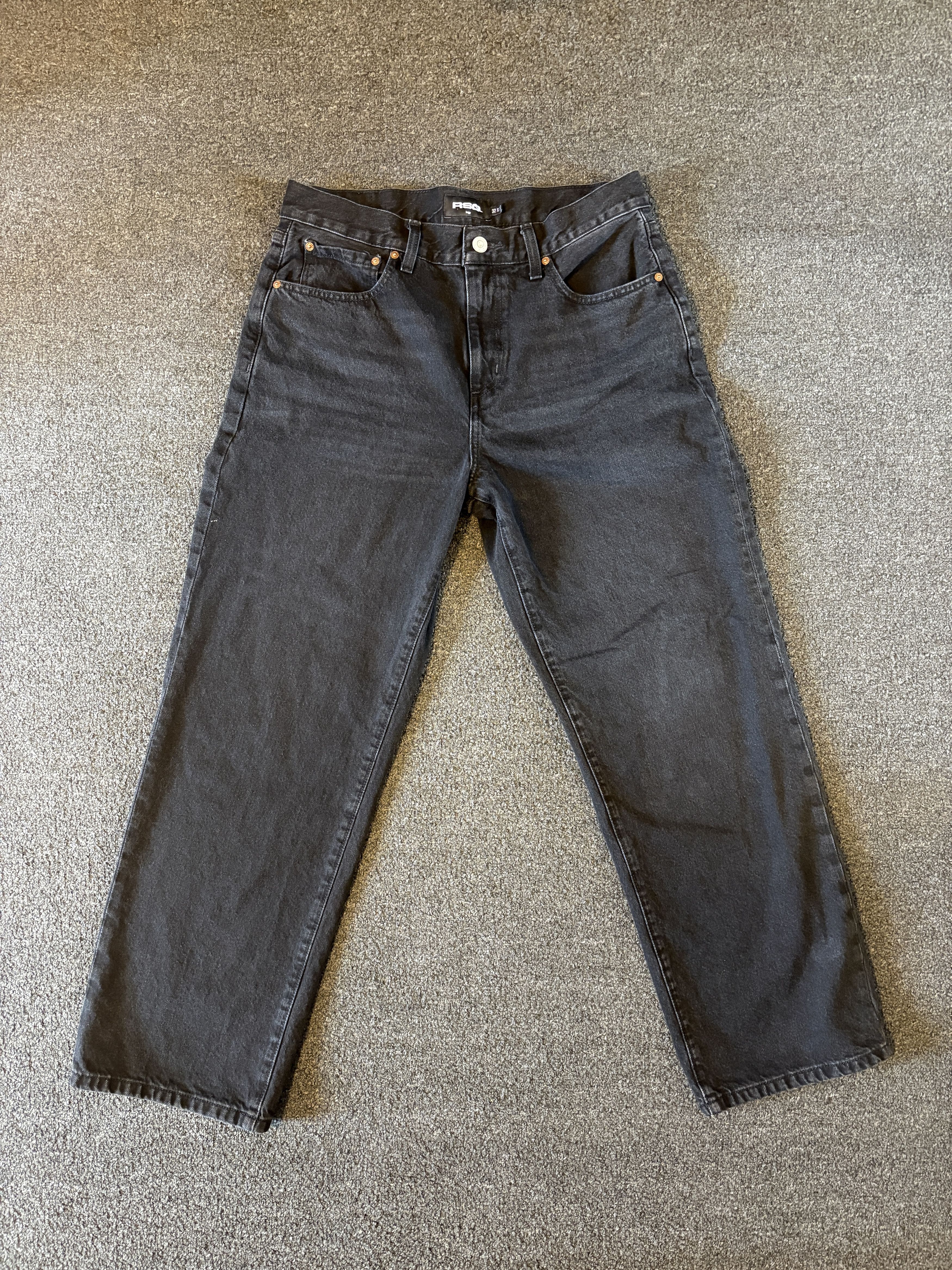 Rsq RSQ Baggy Jeans Black 32x32 Size US 32 / EU 48 - 1 Thumbnail