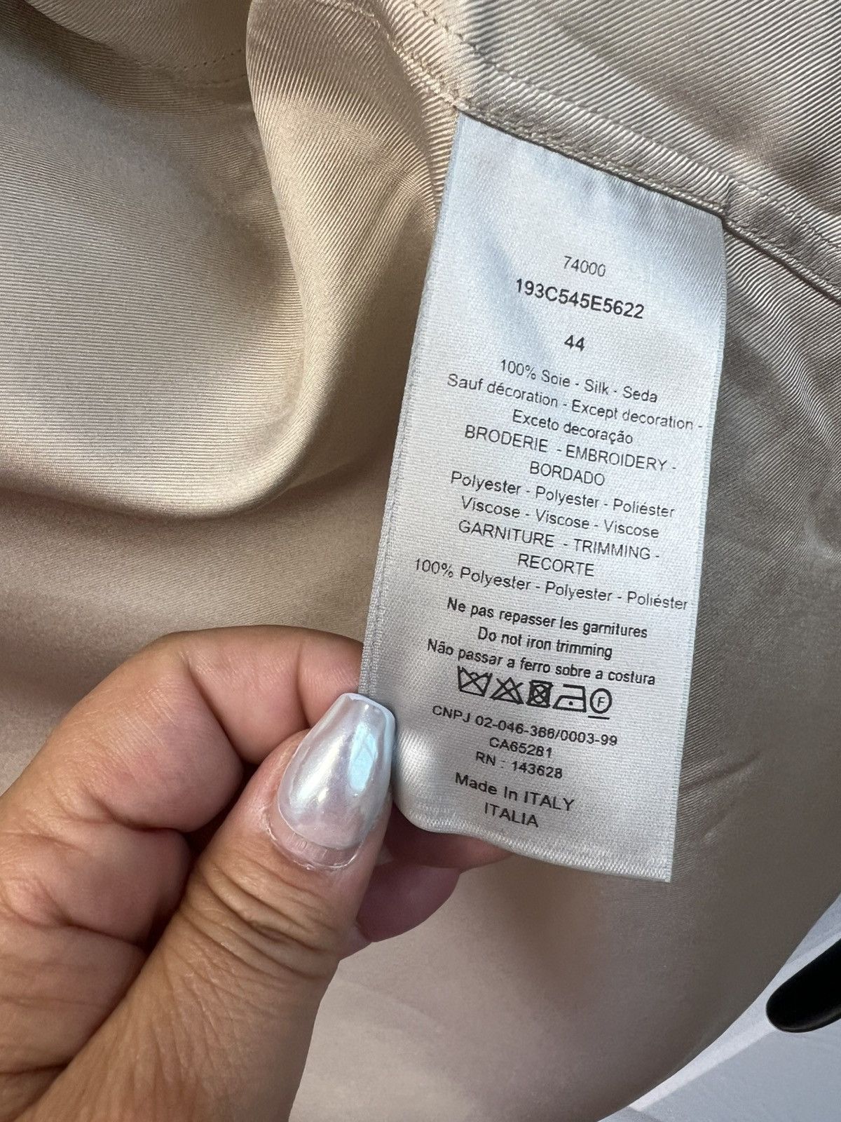 Dior × Stussy Dior x Shawn Stussy Yellowstone Silk Camp Shirt Size US S / EU 44-46 / 1 - 6 Thumbnail