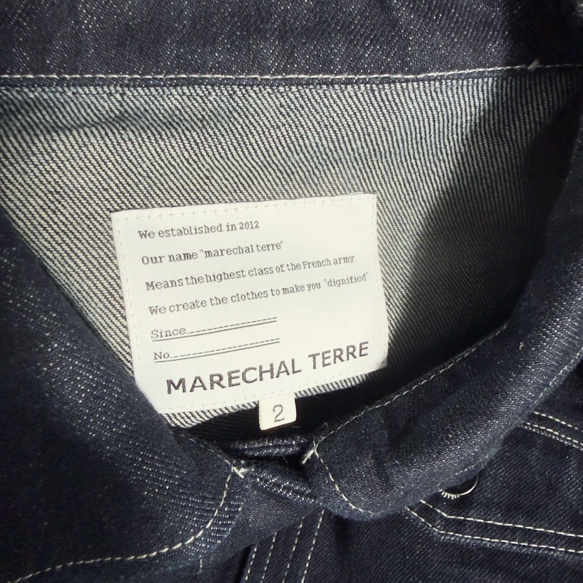 Other Marechal Terre Japanese Brand Docking Denim Hybrid Jacket Size M / US 6-8 / IT 42-44 - 9 Thumbnail