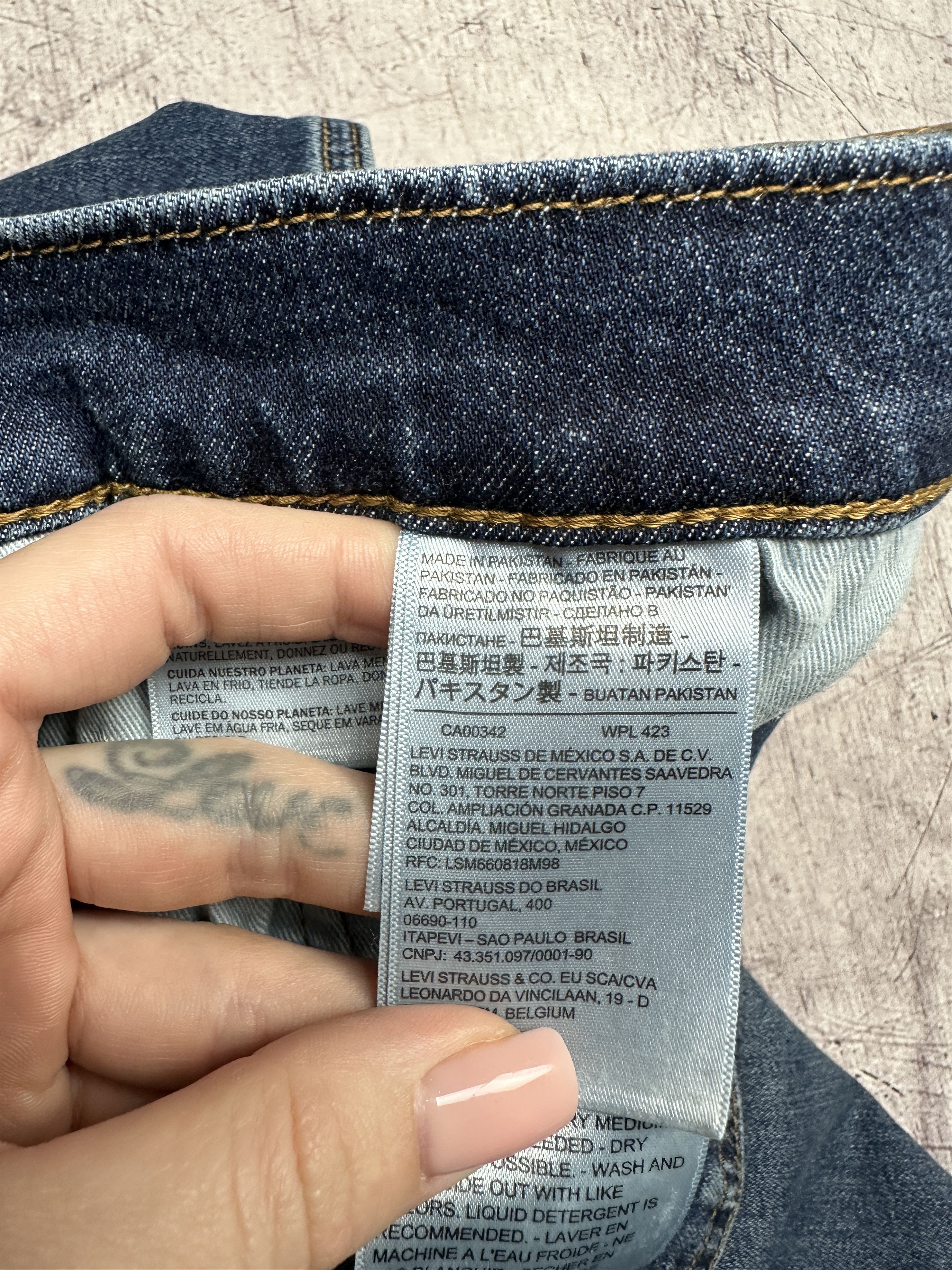 Levi's Levi's 502 Mens Premium Denim Pants Big E Jeans Size 36 x 32 Size US 36 / EU 52 - 8 Thumbnail