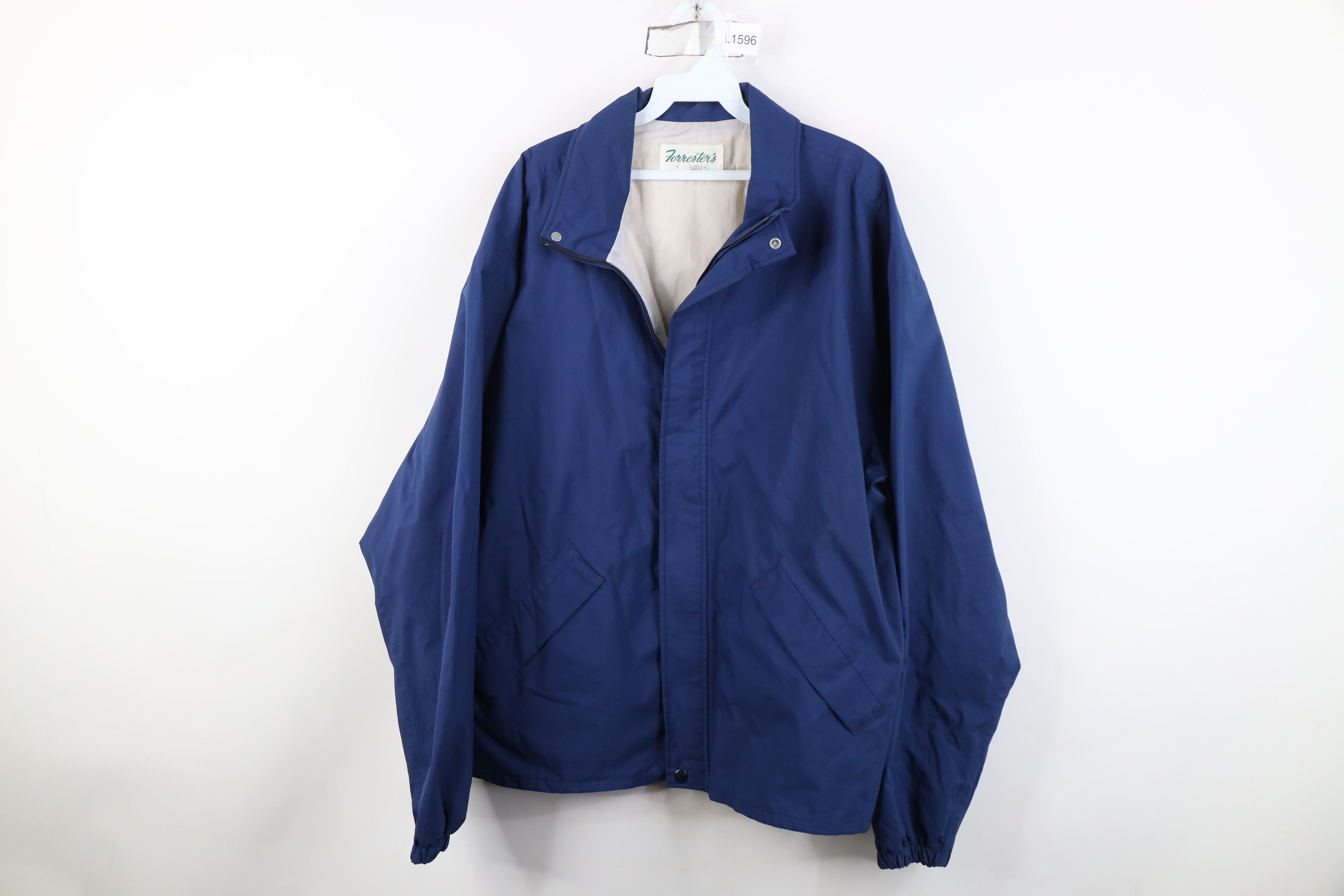 Vintage Vintage 80s 90s Streetwear Waterproof Full Zip Rain Jacket Size US XL / EU 56 / 4 - 1 Thumbnail