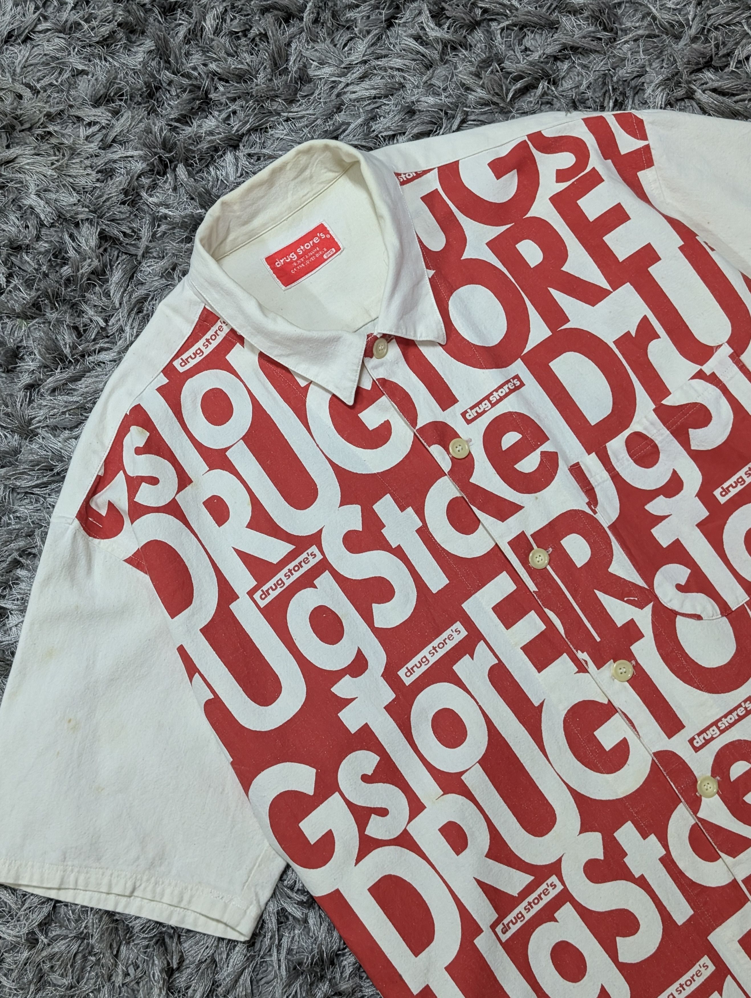 Vintage Drug Store´s Monogram Shirts Button Ups Casualwear Tops