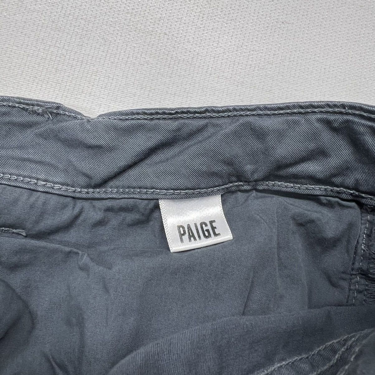 Paige Paige Pants Blue Normandie Straight Chino Preppy Casual Size US 33 - 11 Thumbnail