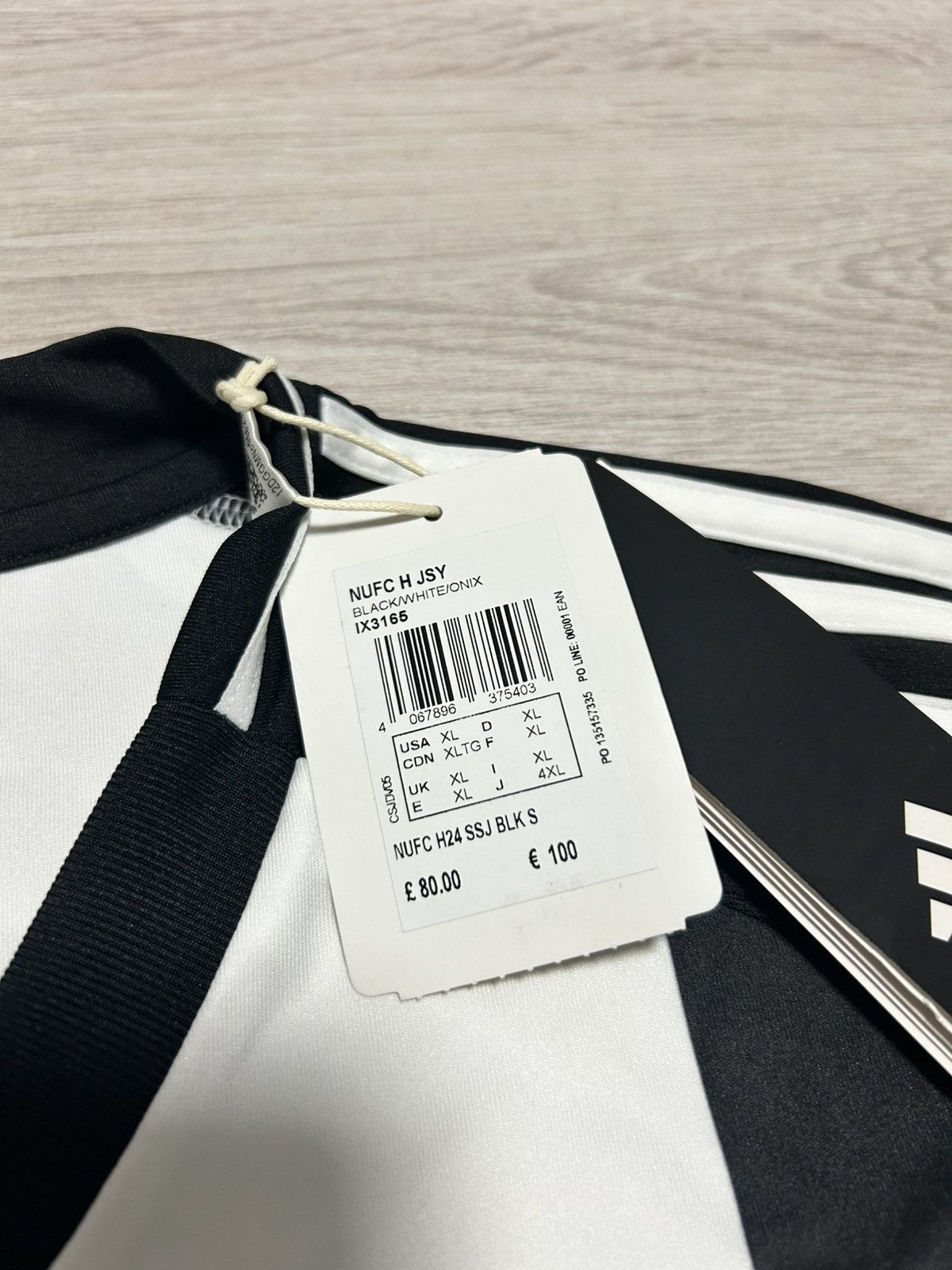 Other Adidas Newcastle United FC 2024/25 Jersey Authentic Men 2XL Size US XL / EU 56 / 4 - 5 Thumbnail