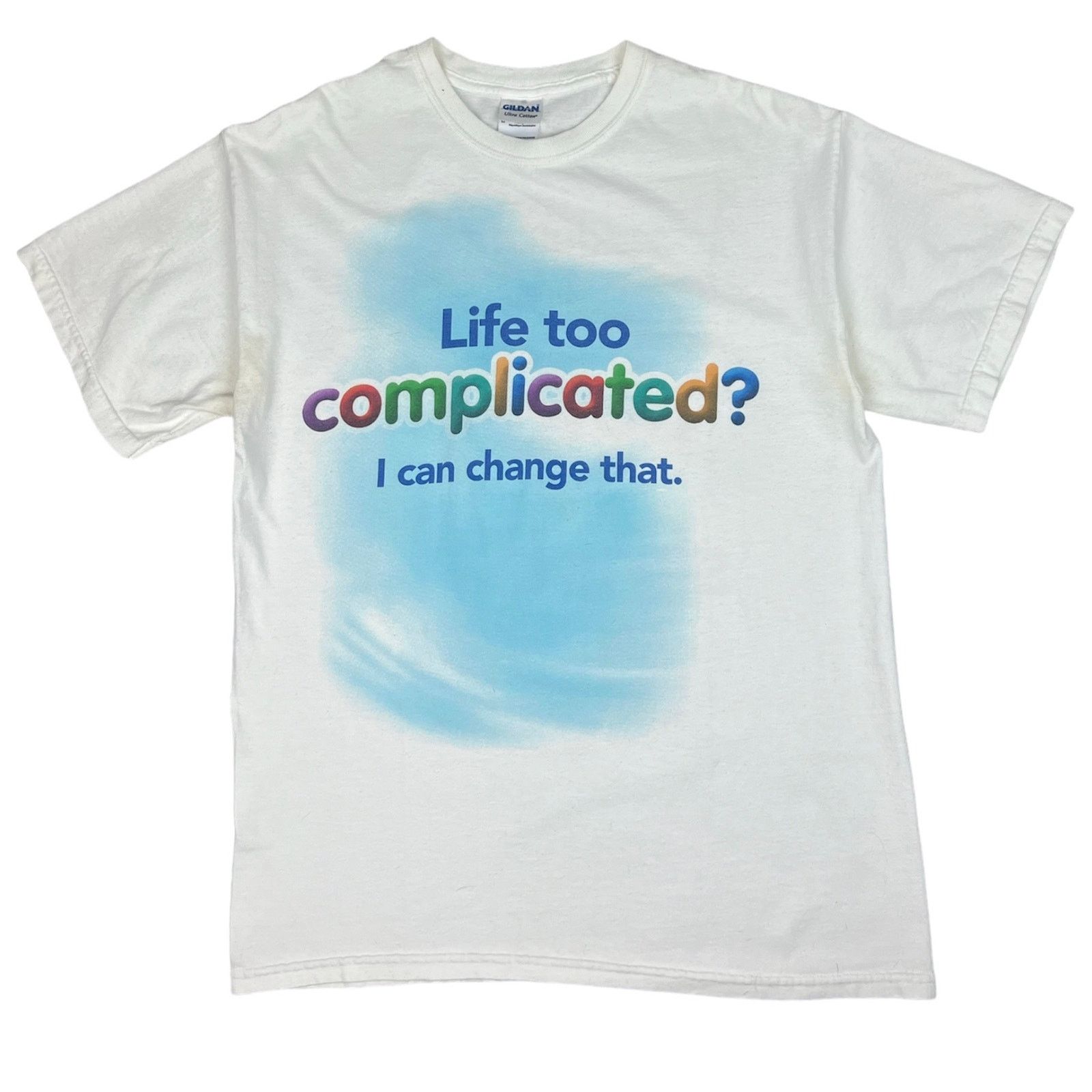 Gildan Vintage Mediacom Life Too Complicated Tee Size US M / EU 48-50 / 2 - 1 Thumbnail