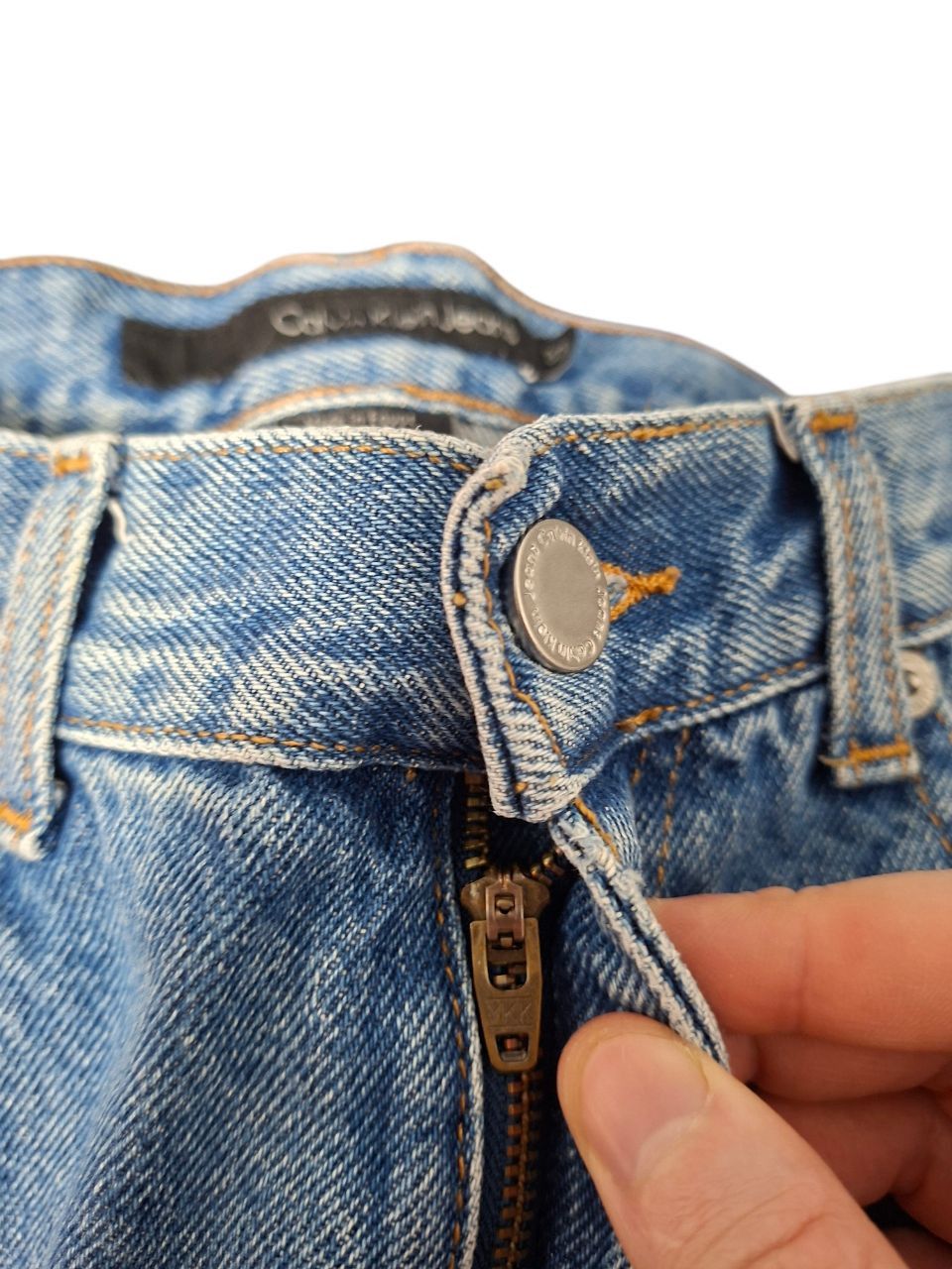 Calvin Klein CALVIN KLEN VINTAGE EASY FIT JEANS DENIM Size US 32 / EU 48 - 3 Thumbnail