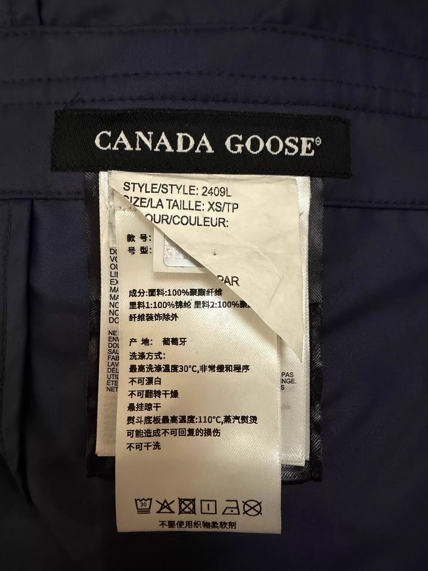 Canada Goose Canada Goose Navy Coat XS Size XS / US 0-2 / IT 36-38 - 5 Thumbnail
