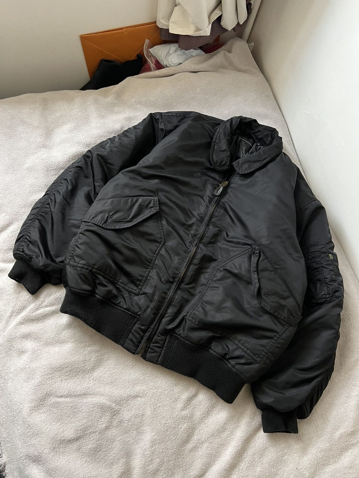 MIL-TEC Vintage mil tec ma1 bomber jacket avant garde 2000s alpha Size US XL / EU 56 / 4 - 2 Thumbnail