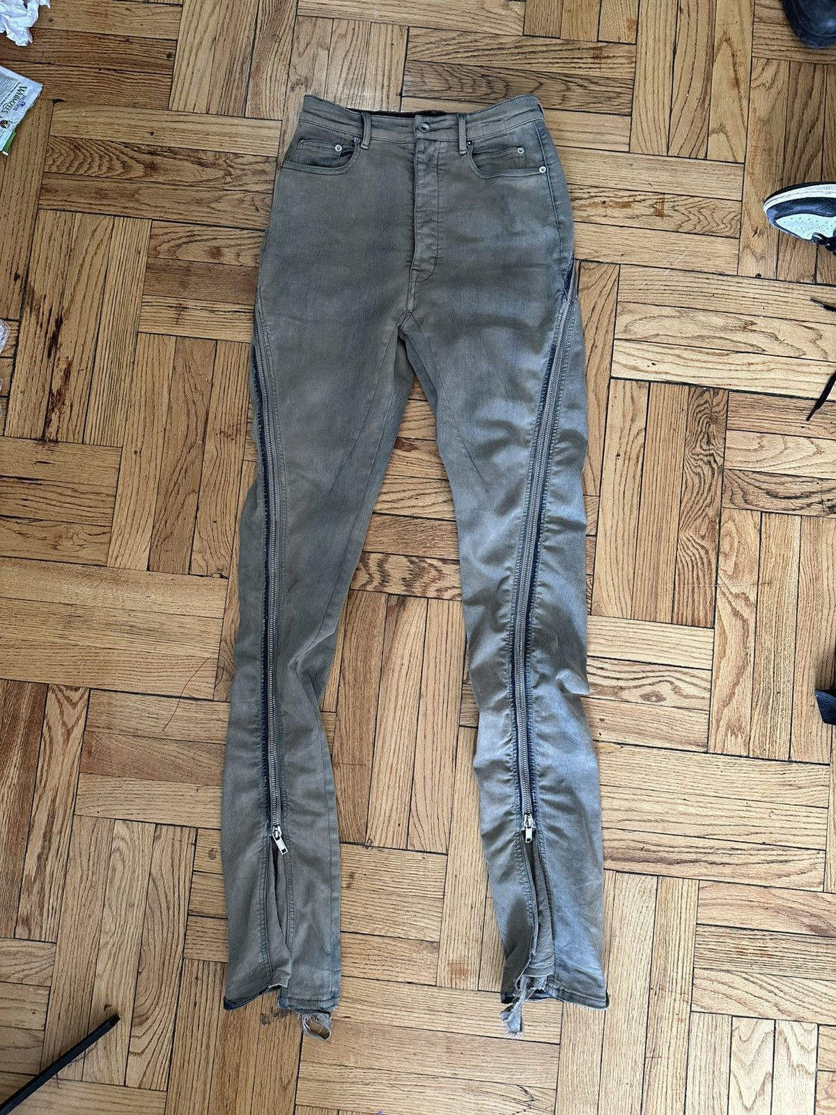 パンツ rick owens 22FW strobe bolan banana Rick Owens × Rick Owens Drkshdw FW22 STROBE Bolan Banana cut