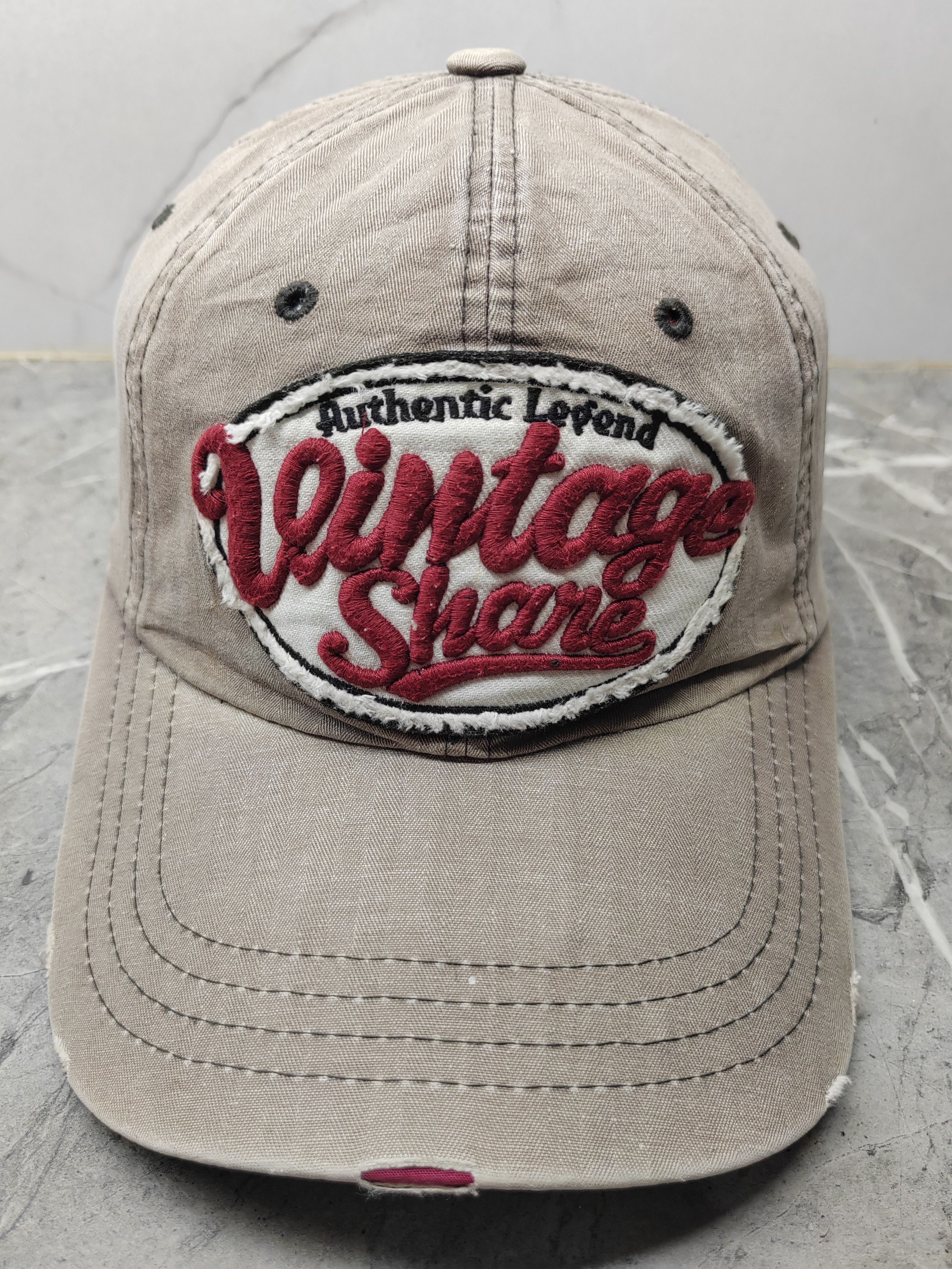 Vintage Vintage Share Distressed Style Cap Hat Size ONE SIZE - 2 Thumbnail