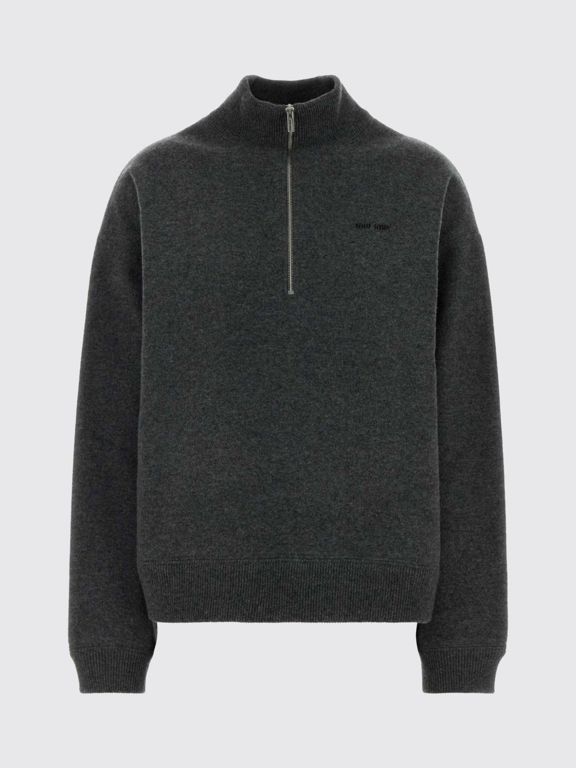 Miu Miu Miu Miu Sweater Woman Grey Size S / US 4 / IT 40 - 1 Preview