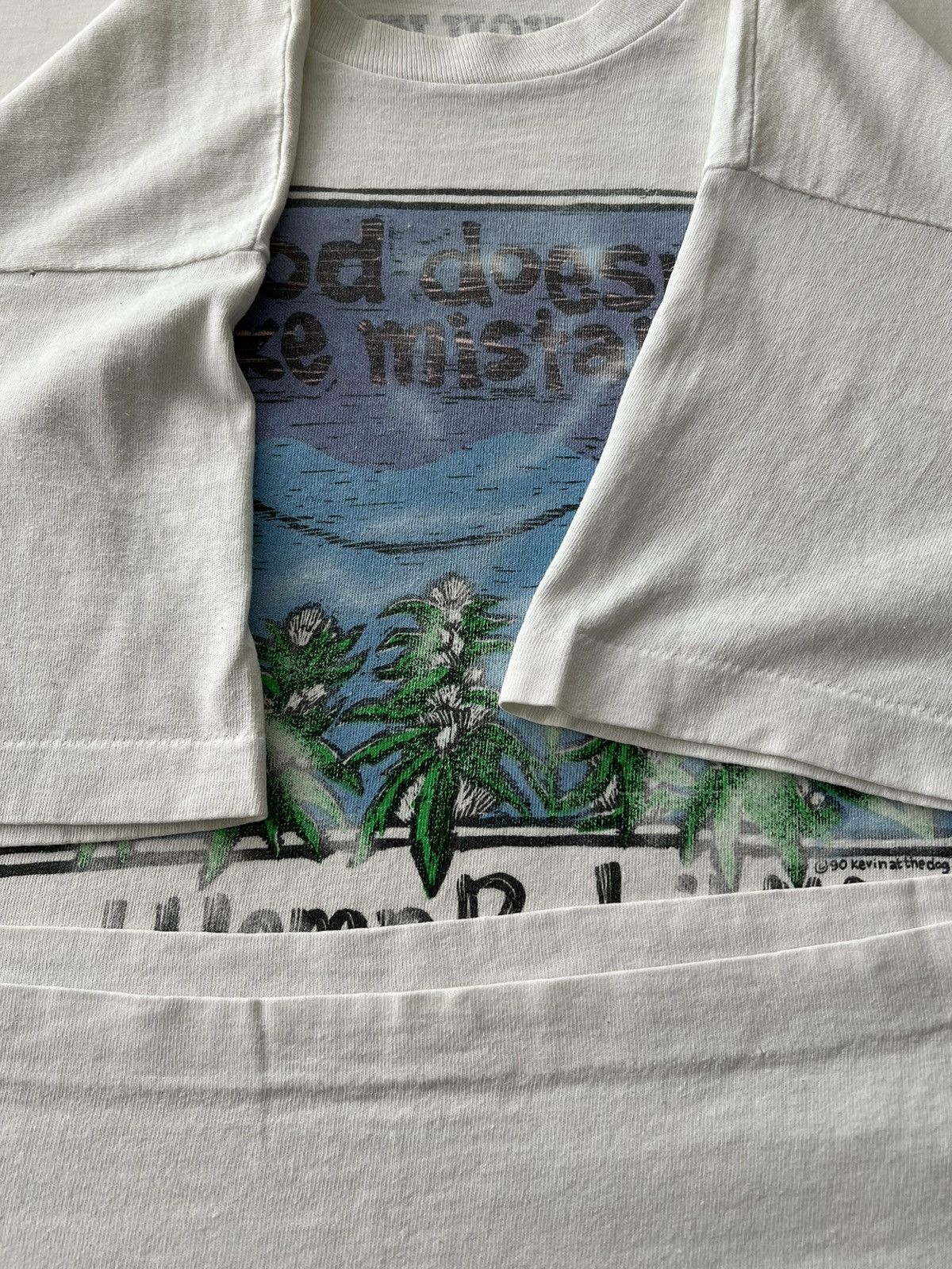 Vintage Vintage 90s Cannabis Weed Marijuana End Hemp Prohibition Tee Size US L / EU 52-54 / 3 - 7 Thumbnail