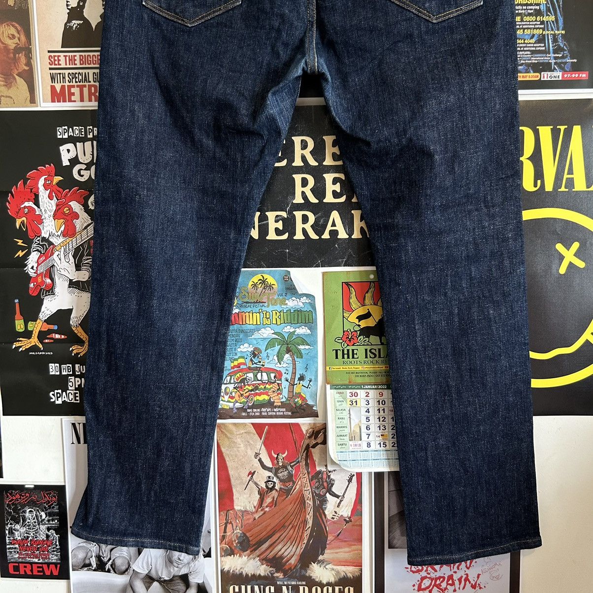 Paul Smith Vintage Paul Smith Blue Denim Size US 35 - 9 Thumbnail