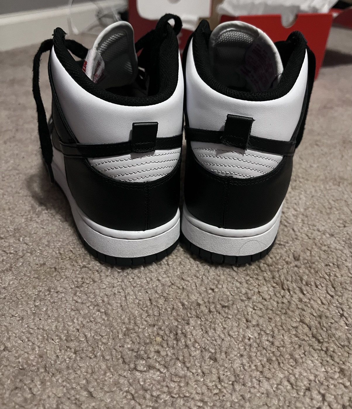 Nike Nike Dunk Black and White Size US 10 / EU 43 - 5 Thumbnail