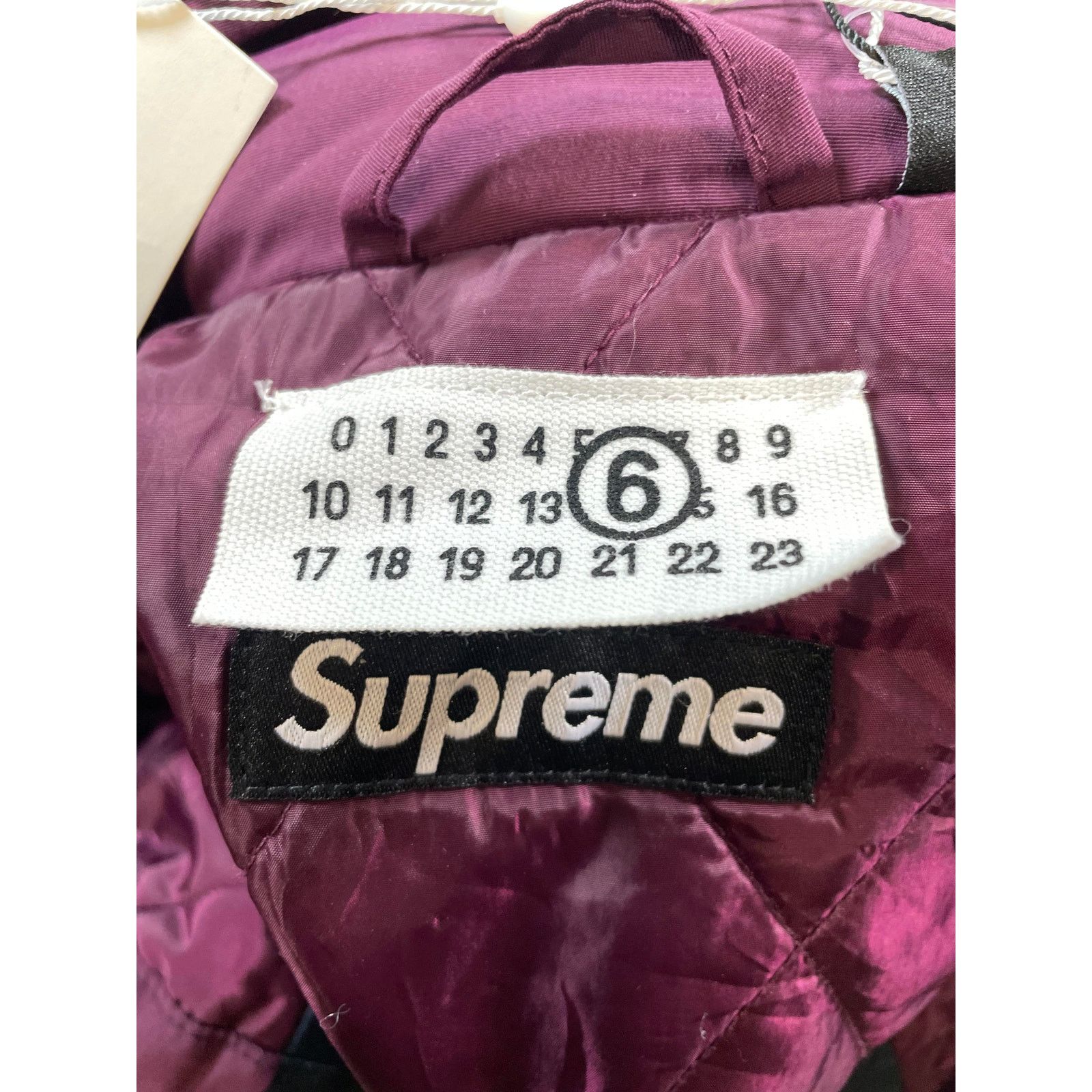Supreme Supreme x MM6 Split Stadium Jacket Size US S / EU 44-46 / 1 - 3 Thumbnail