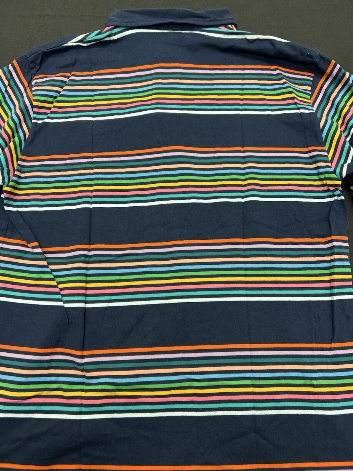Bape A BATHING APE BAPE RAINBOW POLO XL Size US XL / EU 56 / 4 - 8 Thumbnail