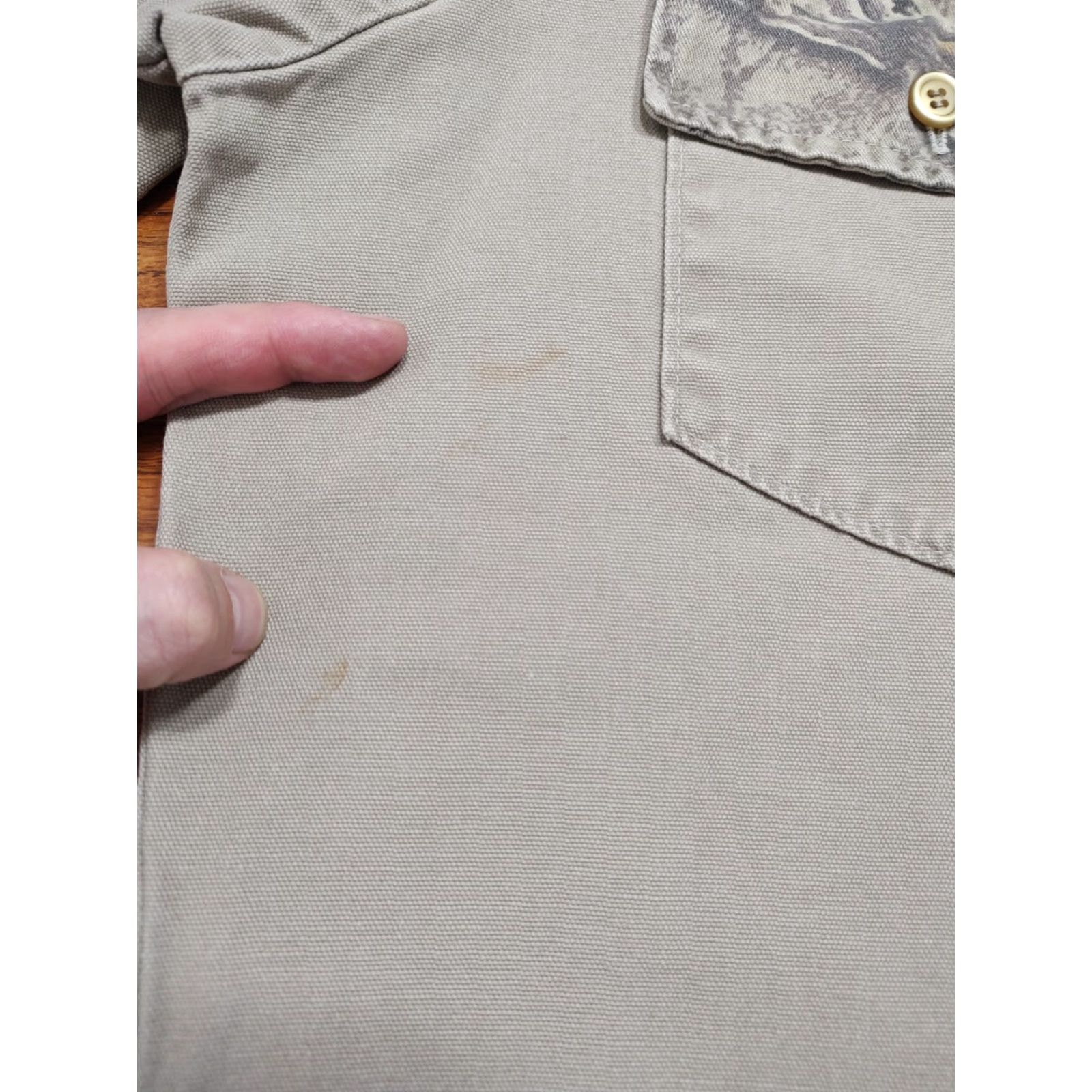 Vintage VINTAGE Clarkfield Outdoors Canvas Shirt 2XL Beige Padded Hunting Outdoor Western USA Men's Regular Size US XXL / EU 58 / 5 - 4 Thumbnail