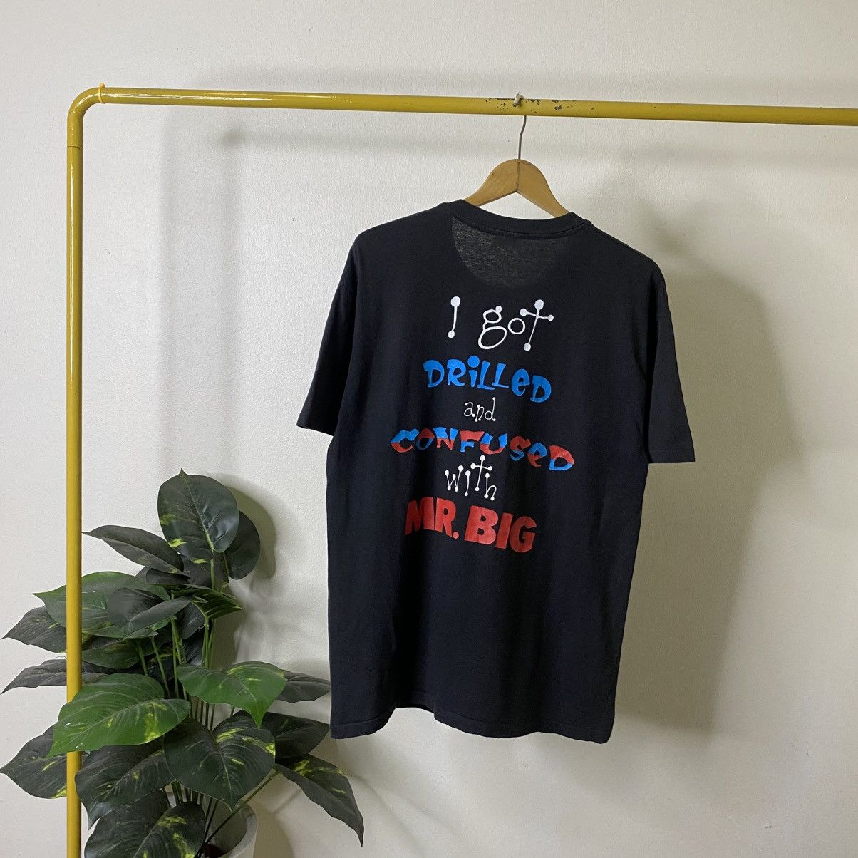 Band Tees 1990s Mr. Big Drilled And Confused Tour Band T Shirt Size US L / EU 52-54 / 3 - 6 Thumbnail