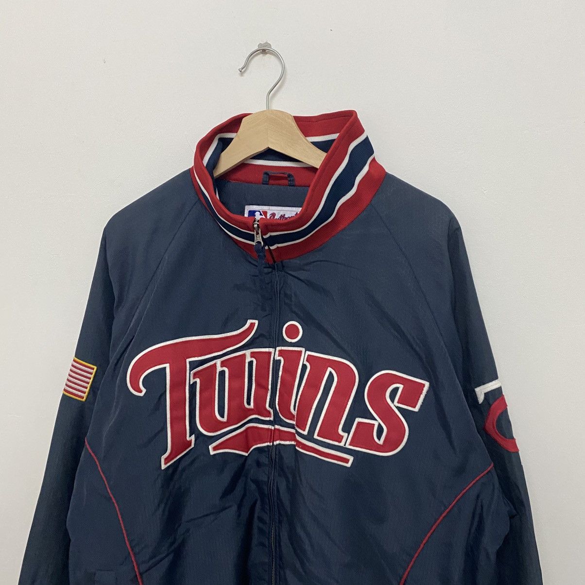 MLB × Vintage Vintage Minnesota Twins Jacket Size US L / EU 52-54 / 3 - 3 Thumbnail
