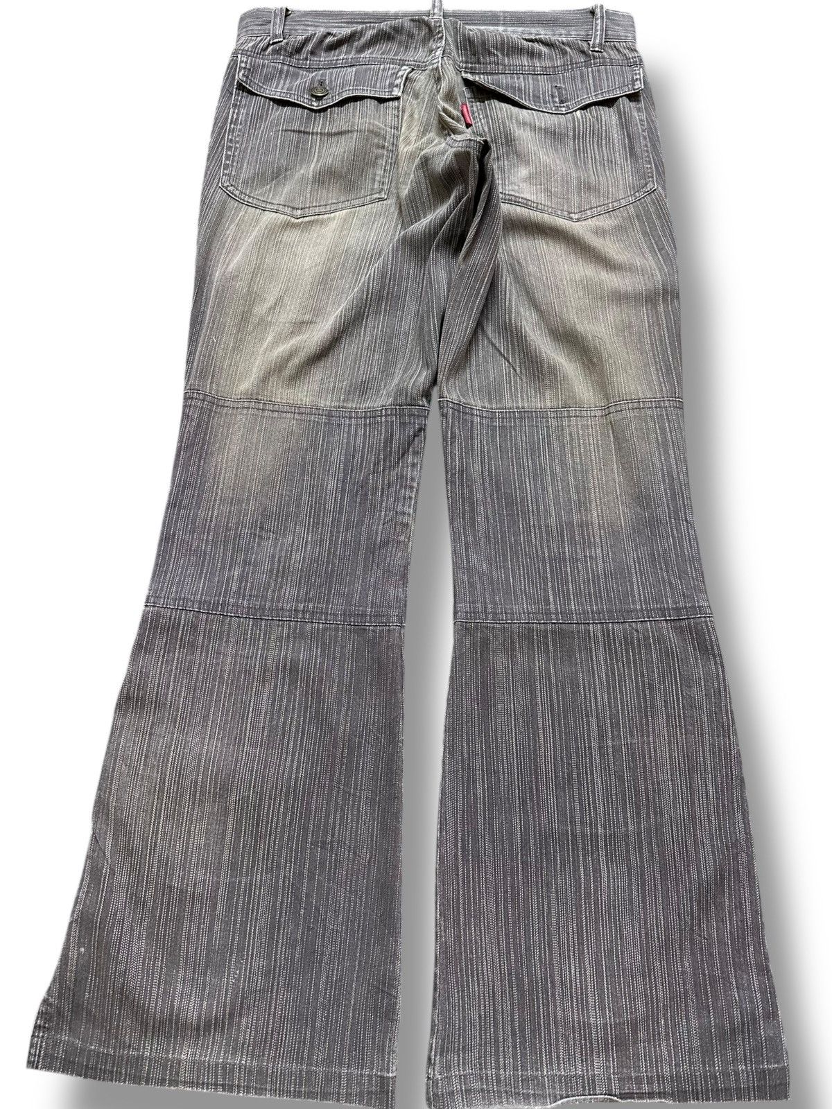 Tornado Mart Vintage Tornado Mart Flare Zipper Detail Avant Garde Jeans Size US 30 / EU 46 - 8 Thumbnail
