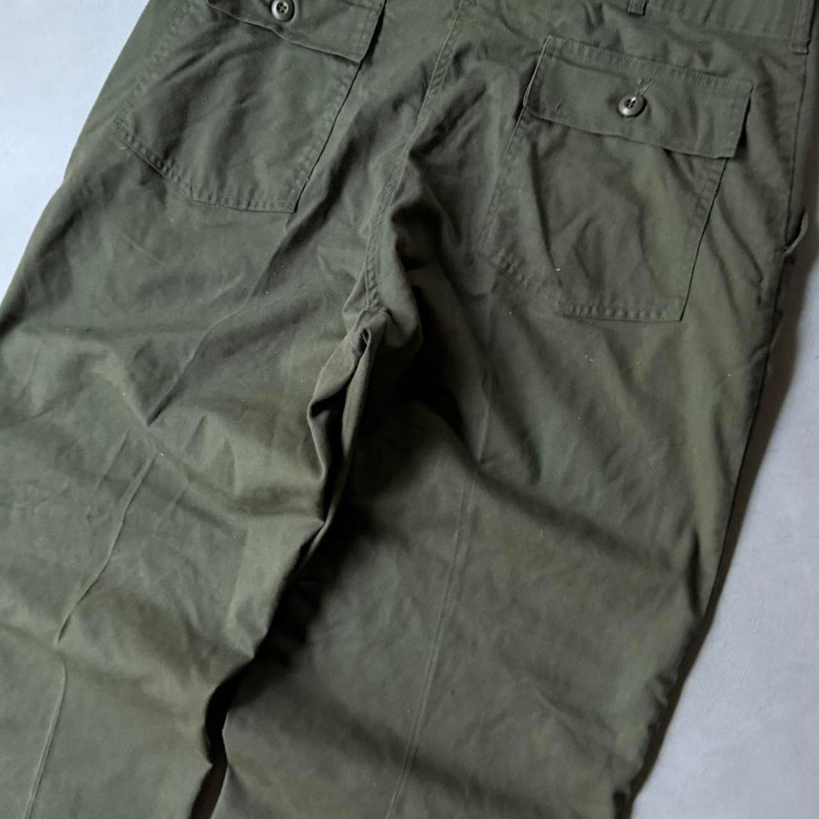 Vintage Vintage OG-507 Fatigue Pants Trousers Army Military Green Size US 38 / EU 54 - 3 Thumbnail