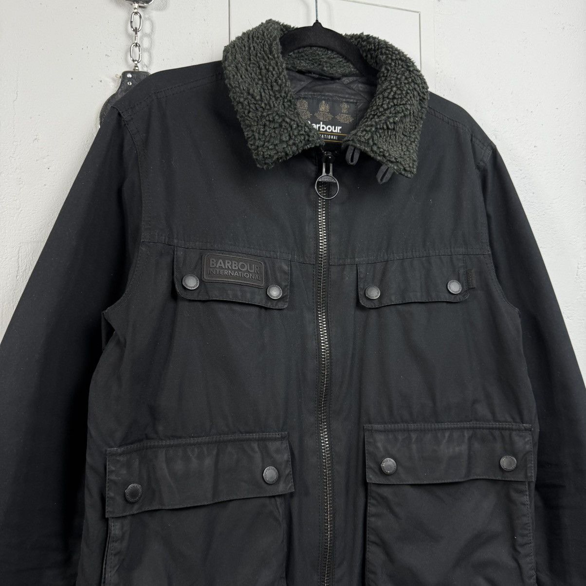 Belstaff Vintage Belstaff Waxed International Binder Jacket Size US L / EU 52-54 / 3 - 2 Thumbnail