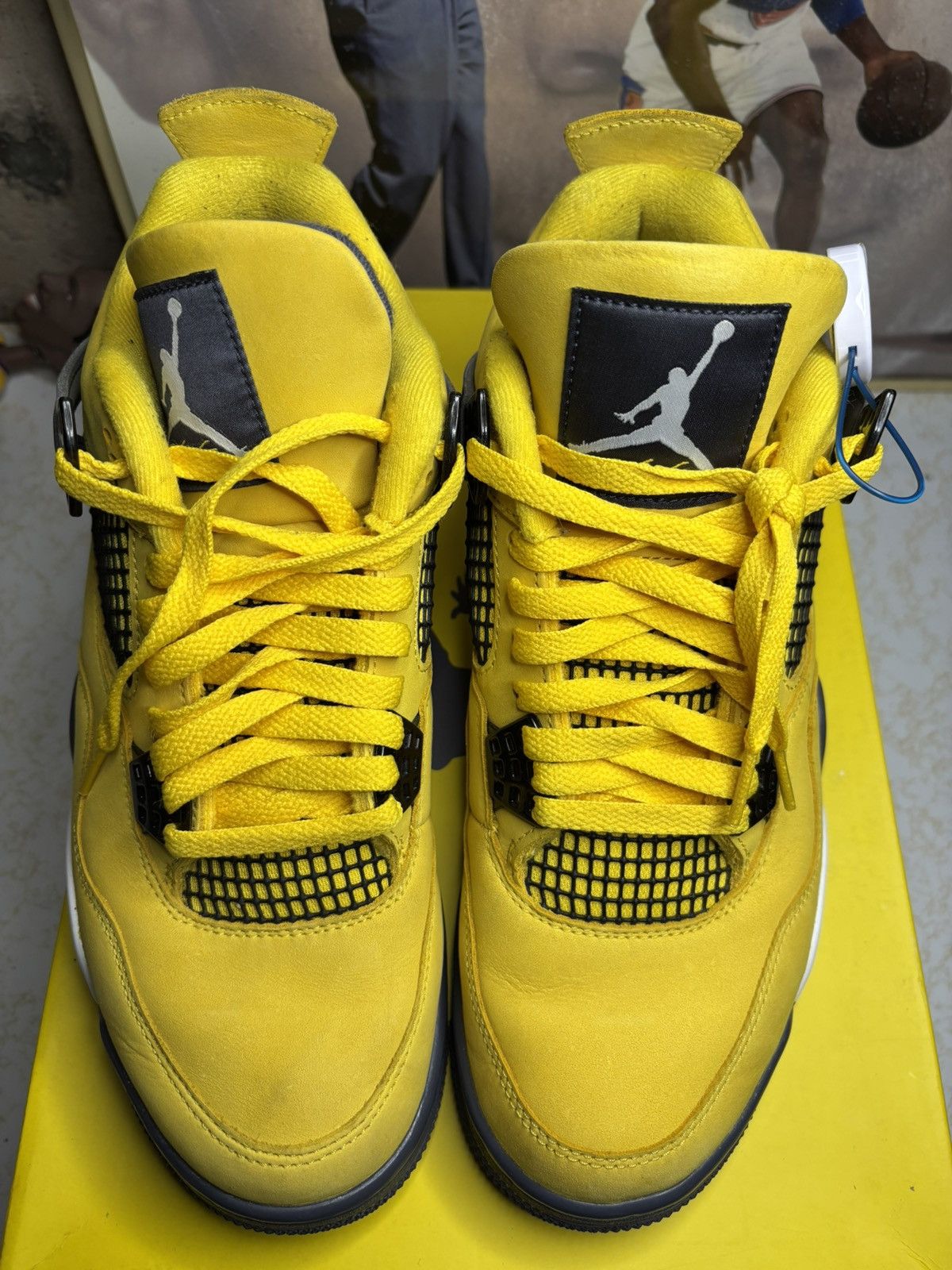 Jordan Brand Air Jordan 4 Retro “lightning” Size US 9.5 / EU 42-43 - 2 Thumbnail