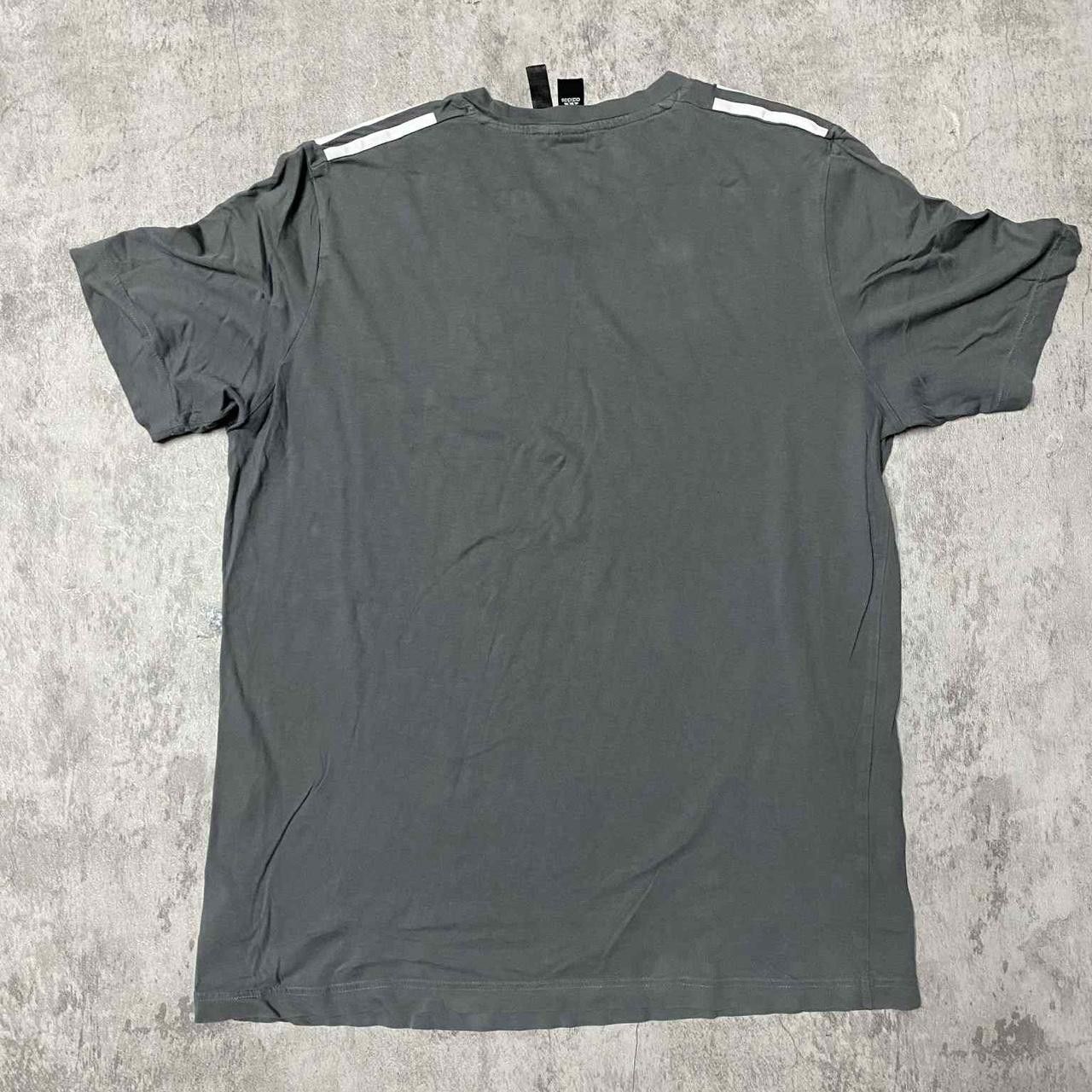Adidas Adidas grey and white sportswear t-shirt #sportswear Size US L / EU 52-54 / 3 - 4 Thumbnail