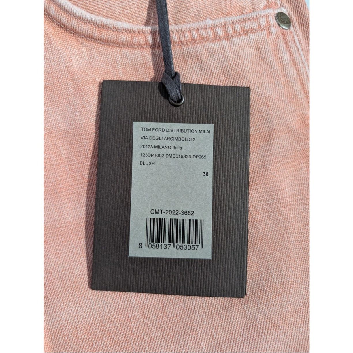 Tom Ford o1rshd1 Denim Tapered in Blush Size US 38 / EU 54 - 14 Thumbnail